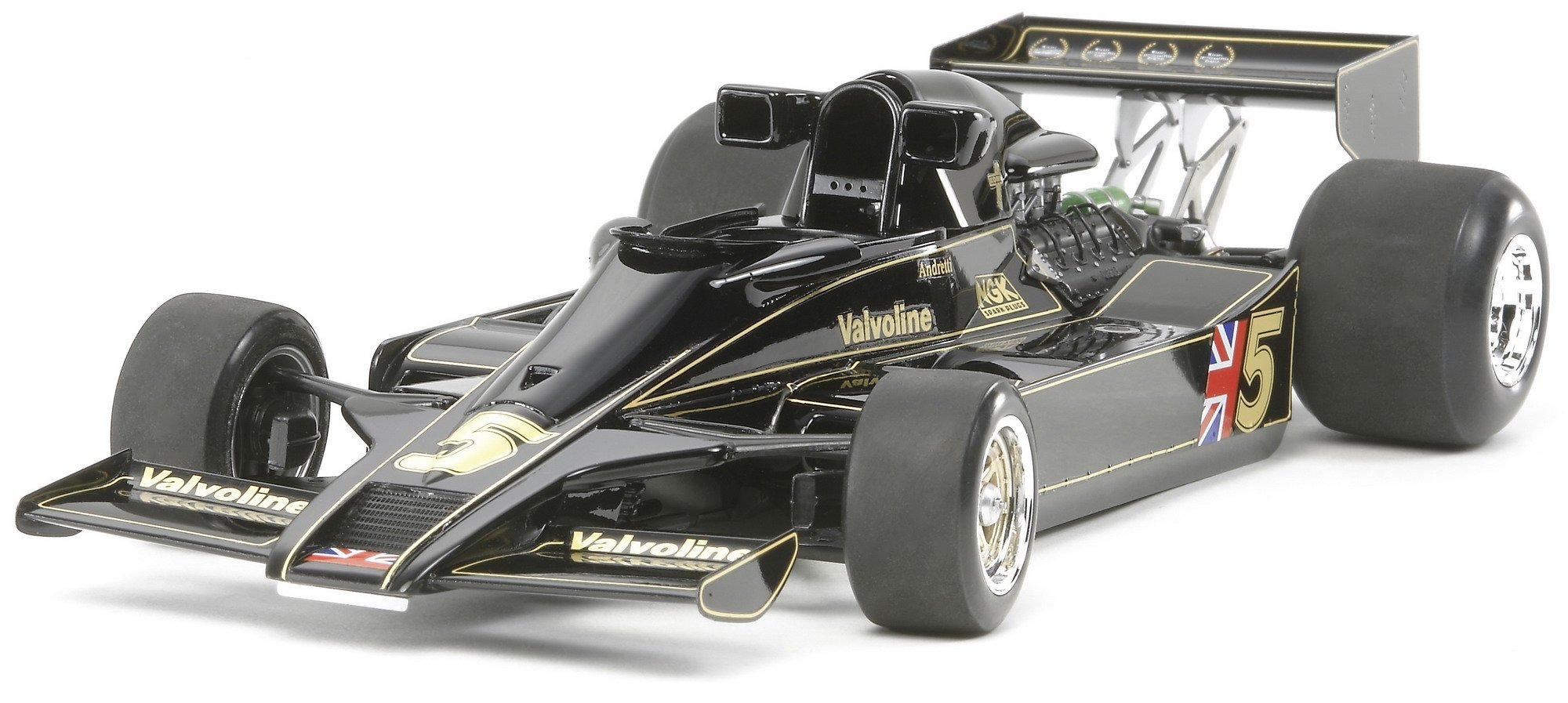 1/20 Scale Tamiya Lotus Type 78 GP Race Car Model Kit - 1977 F1 Championship Collector's Edition for Display & Racing Enthusiasts