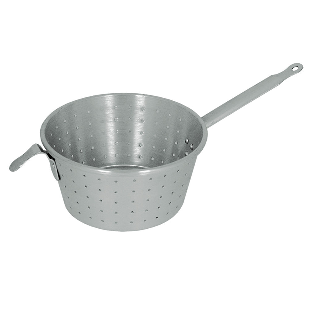 Premium 9-Inch Aluminum Strainer - Fine Mesh Kitchen Colander for Pasta, Vegetables & Fruits - Durable & Lightweight for Easy Draining & Washing - Perfect for Cooking, Baking & Meal Prep