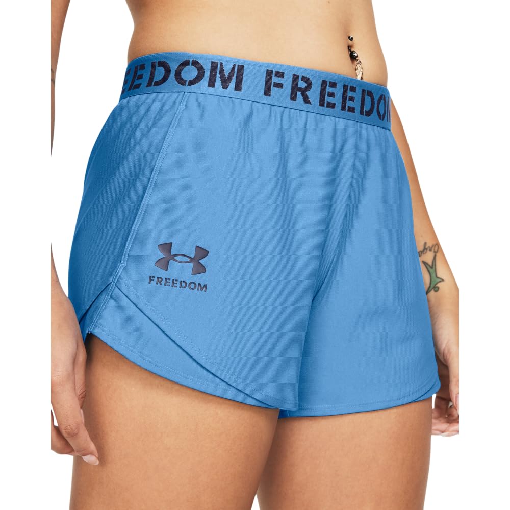 Under Armour Women's Freedom Play Up Shorts - Lightweight, Breathable & Quick-Dry for Running, Yoga & Gym Workouts