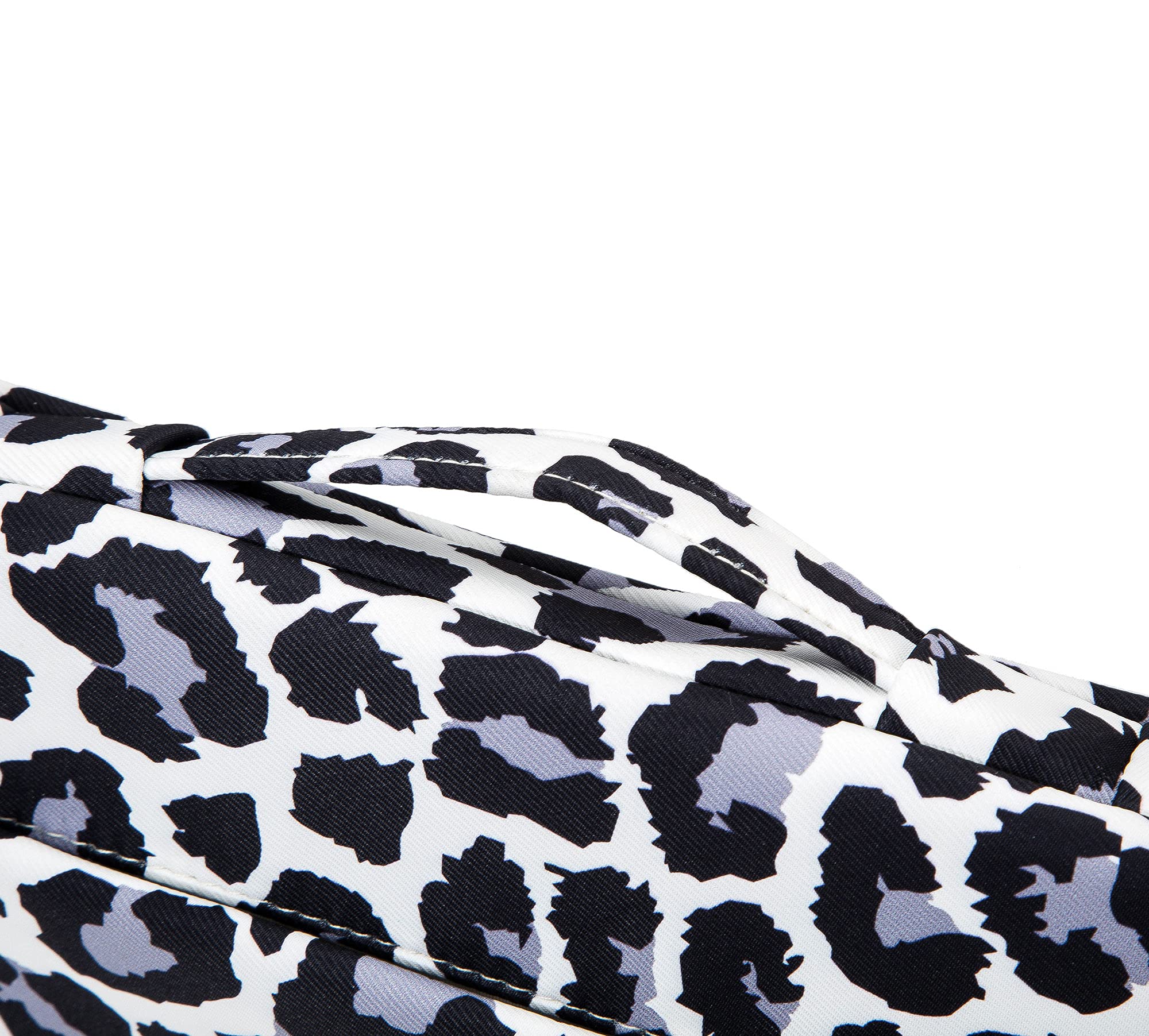 360° Waterproof Laptop Sleeve Case for MacBook Pro 16 & 15-15.6 Inch - Shockproof Protective Bag with Handle (Leopard Print) - Perfect for Travel, Office & School Use