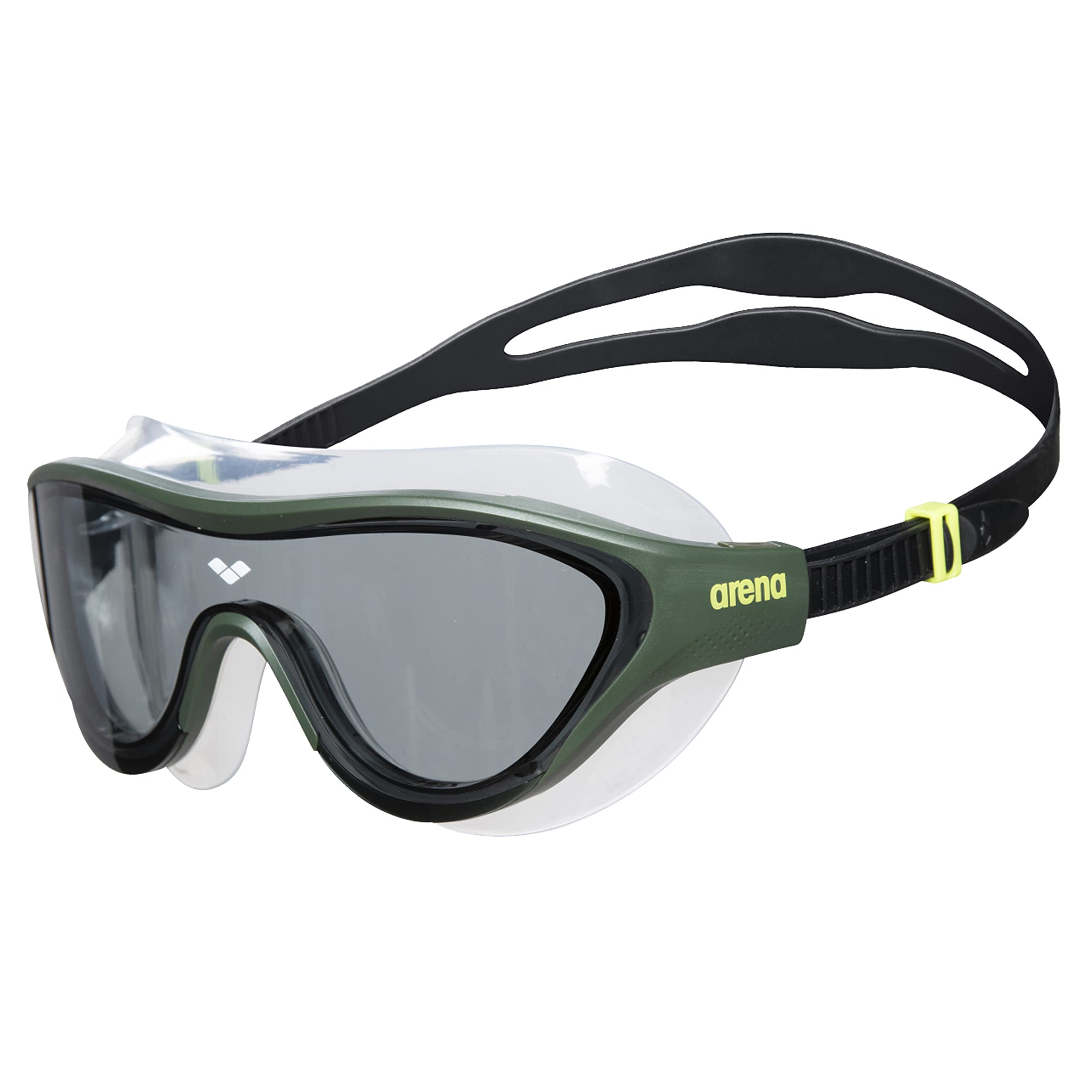 ARENA Unisex Adult The One Swim Mask - Anti-Fog, UV Protection Swimming Goggles for Men & Women - Large Fit Polycarbonate Mirror/Non-Mirror Lens - Ideal for Lap Swimming, Training & Competitive Use