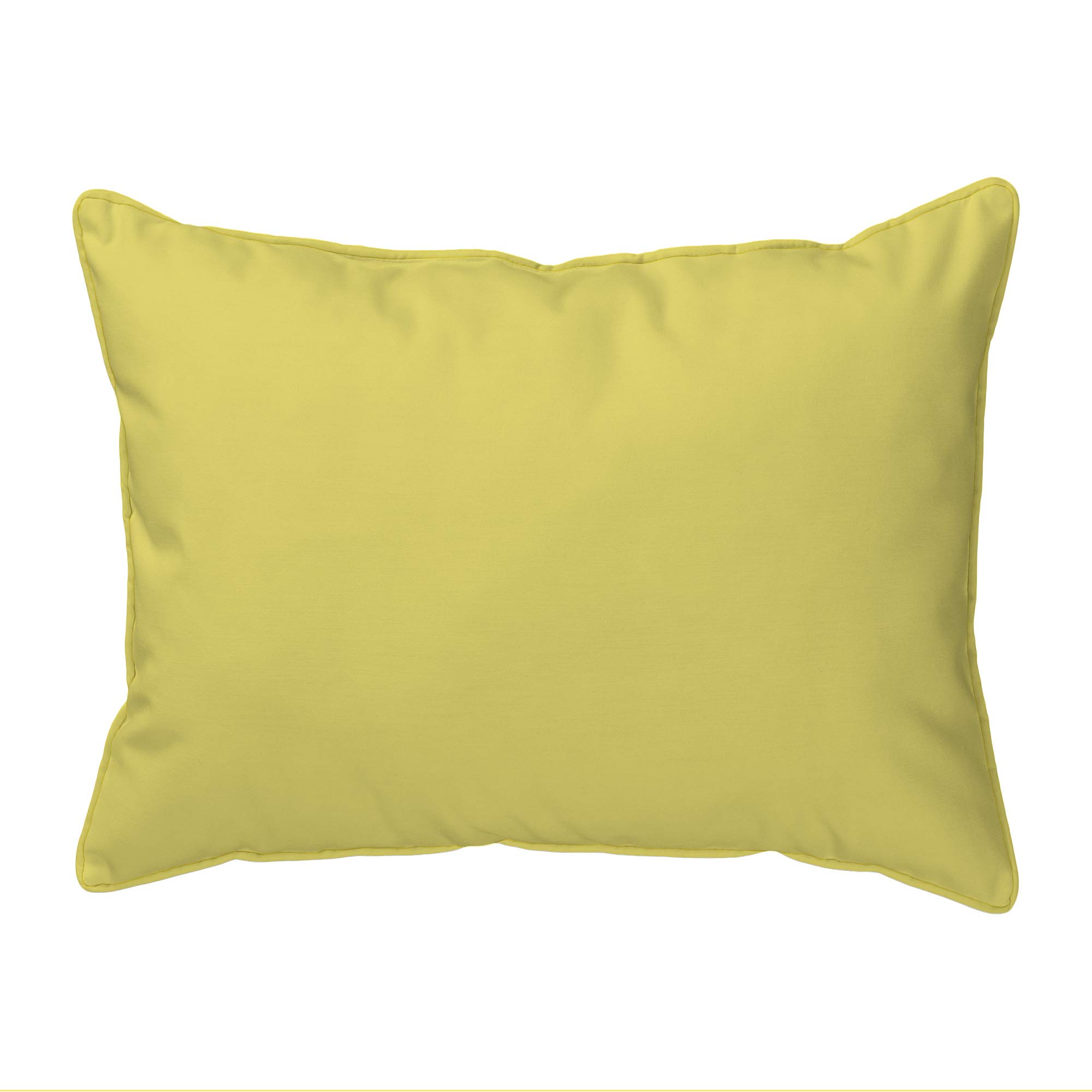 Betsy Drake Magnolia Decorative Throw Pillow Cover 20x24 Inches - Soft Cotton Linen Blend for Couch, Bedroom & Living Room Decor