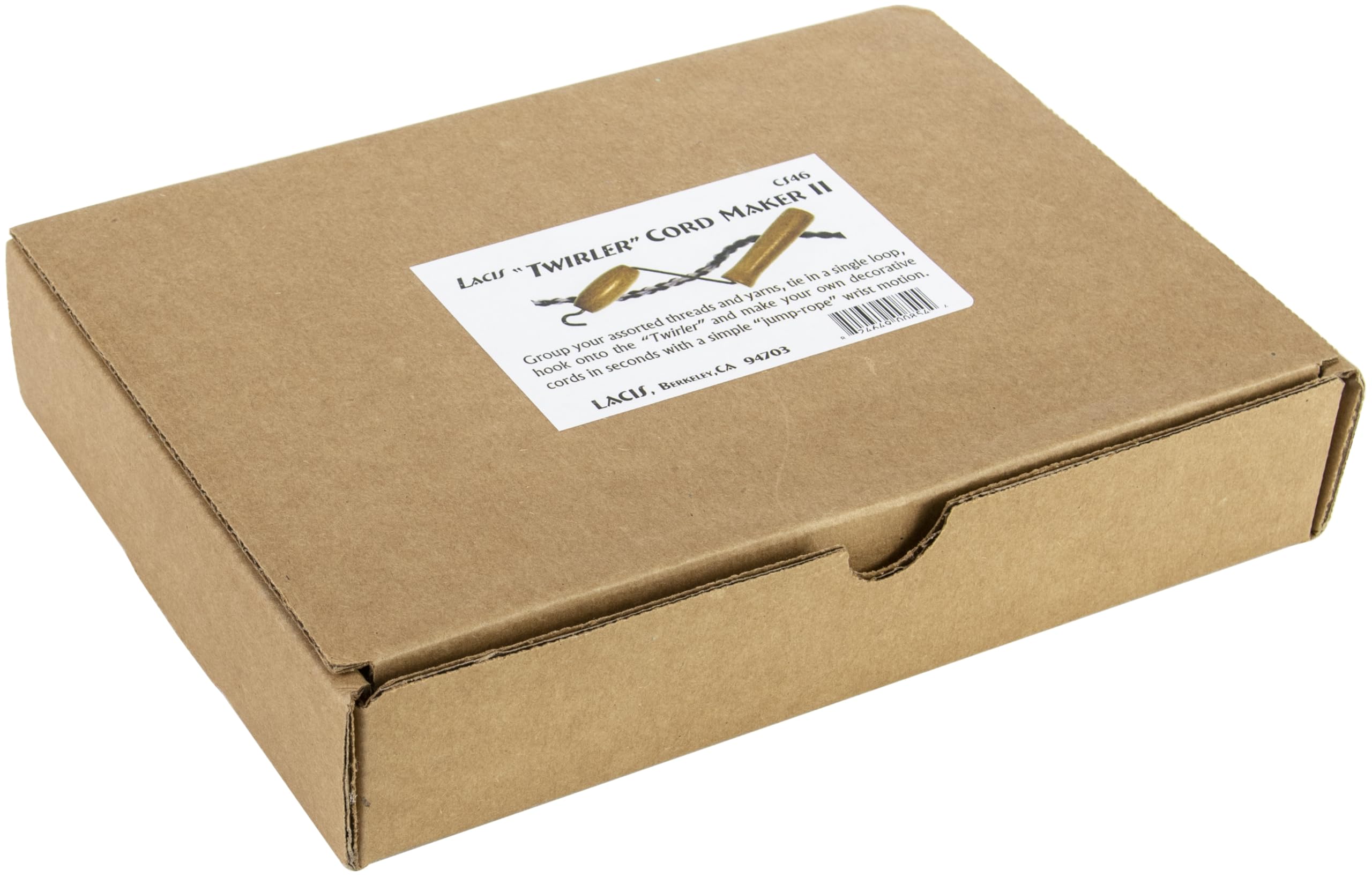 LACIS Cord Maker - Premium DIY Crafting Tool for Macrame, Jewelry & Home Decor Projects | Perfect for Handmade Bracelets, Wall Hangings & Gift Making