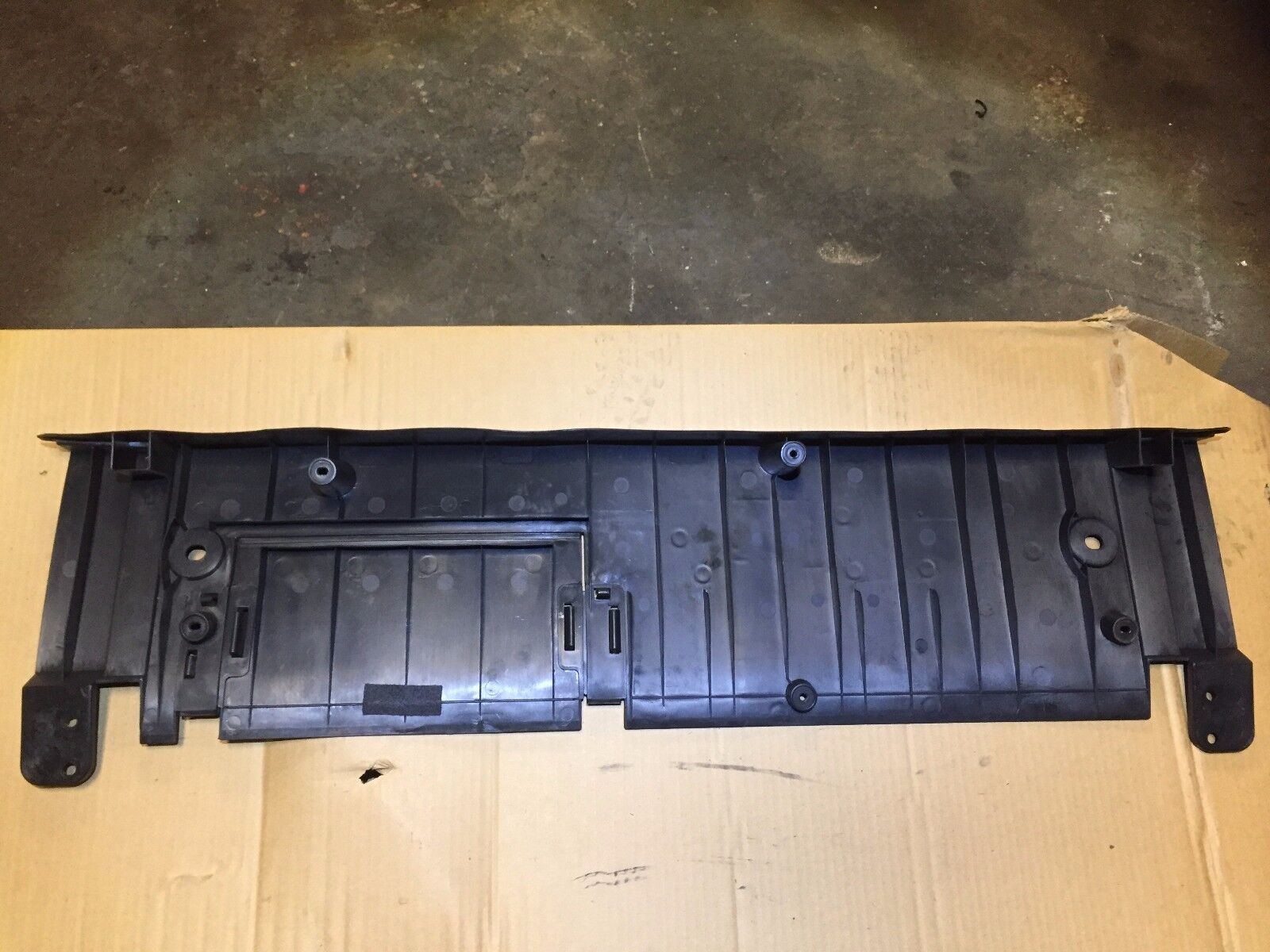 2005-2008 Audi A6 Sedan Trunk Rear Latch Cover Scuff Panel Trim OEM 4F5863373 - Durable Replacement Part for Car Interior Protection & Style Enhancement