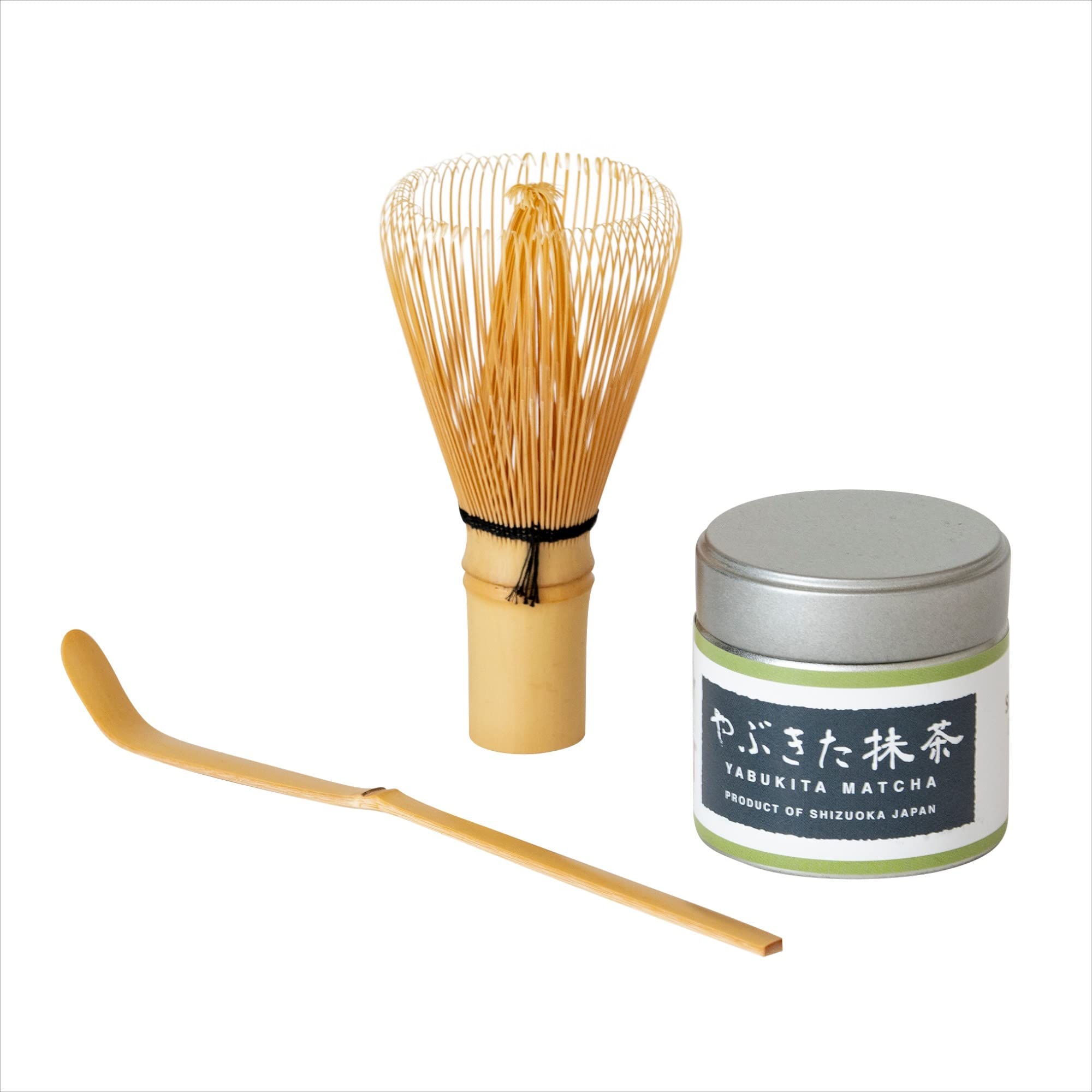 Ocha & Co. Premium Japanese Matcha Tea Set - Authentic Bamboo Chasen Whisk & Chashaku Scoop - Organic Single Cultivar Matcha Starter Kit - Complete Traditional Tea Ceremony Essentials for Home & Zen Meditation