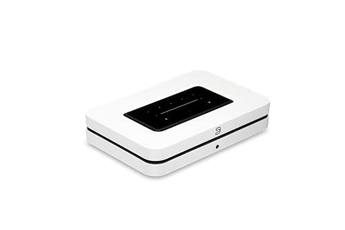 Bluesound Node Wireless Multi-Room Hi-Res Audio Streamer - White | Premium Home Music System for Streaming Spotify, Tidal & More