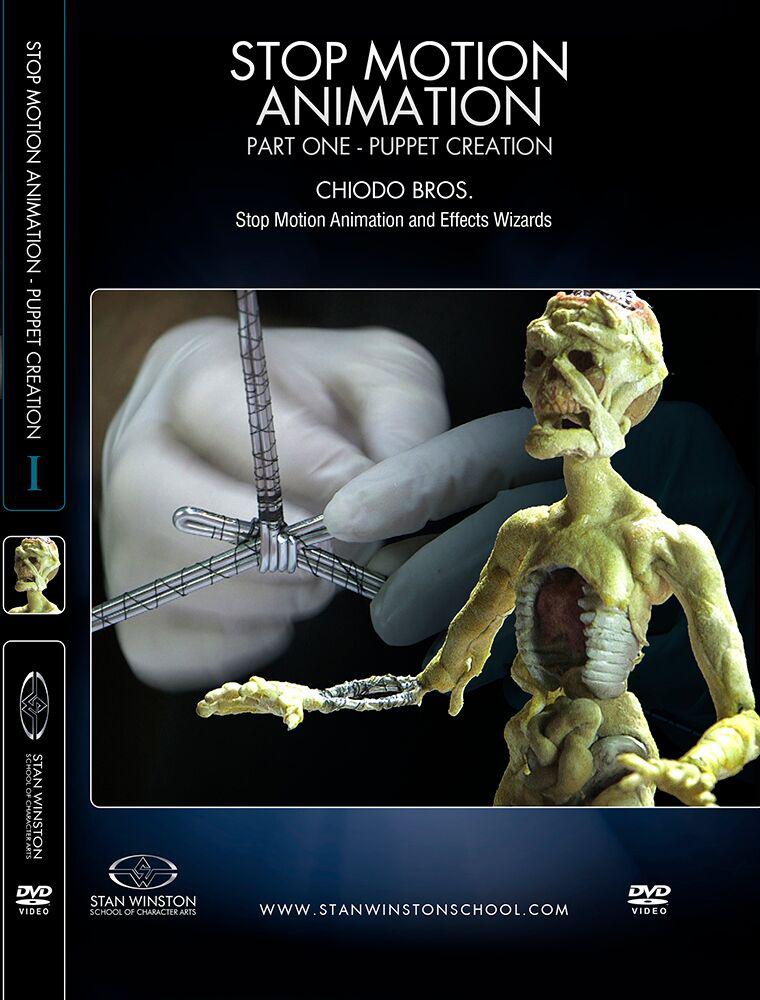 Stan Winston Studio Stop Motion Animation DVD - Master the Art of Stop Motion Filmmaking | Perfect for Animation Students & Film Enthusiasts