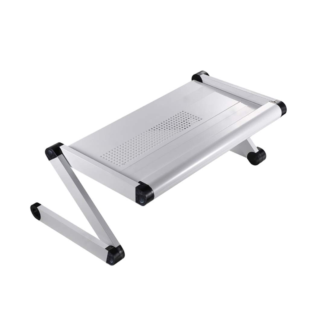 Adjustable Laptop Stand & Folding Lap Desk - Portable Bed Tray Table for Office, Sofa, Floor Reading - Multi-Angle Computer Stand for Work, Study & Relaxation