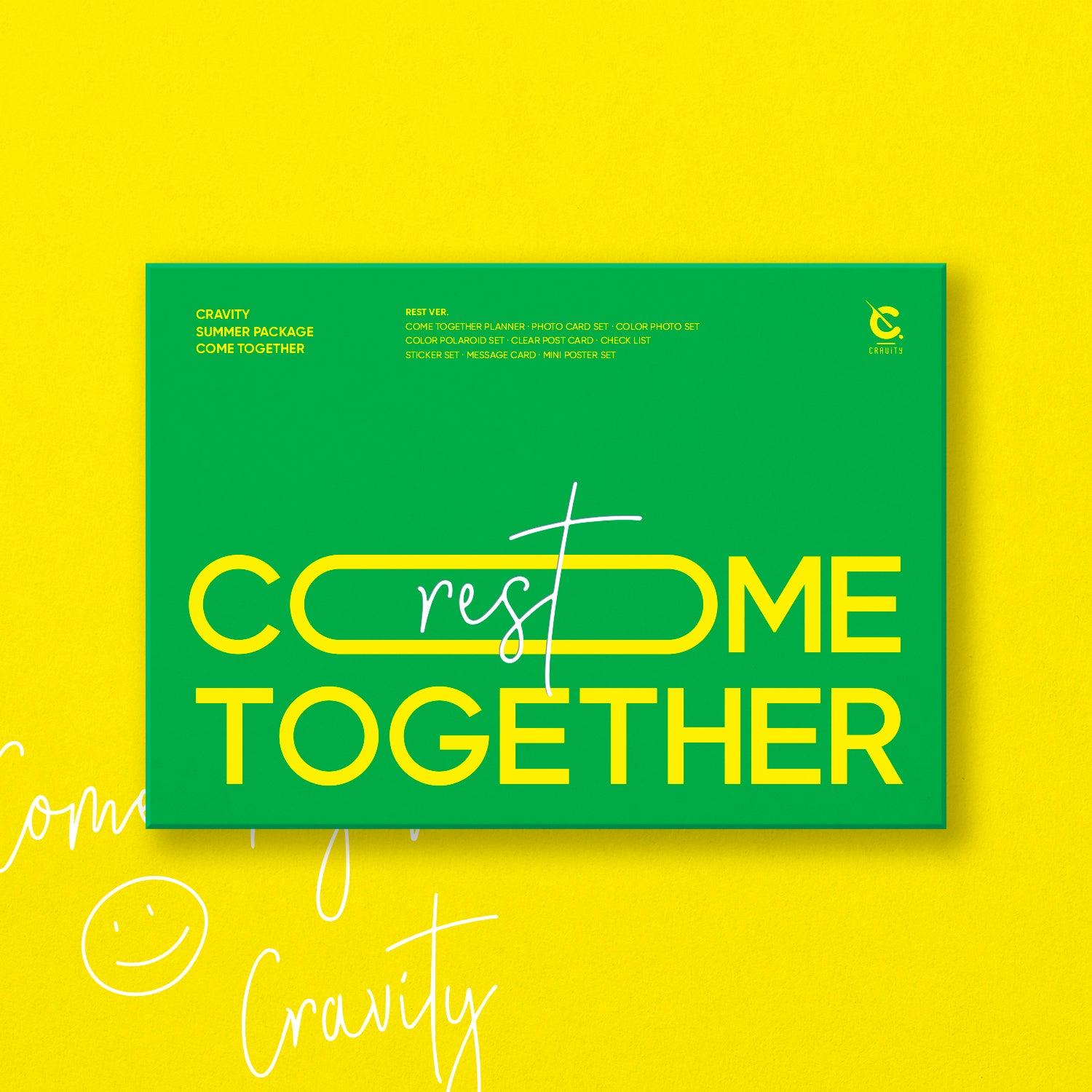 CRAVITY 'COME TOGETHER SUMMER PACKAGE' Official Photo Book | K-Pop Merchandise for Fans | Perfect for Collection, Display & Gift Giving