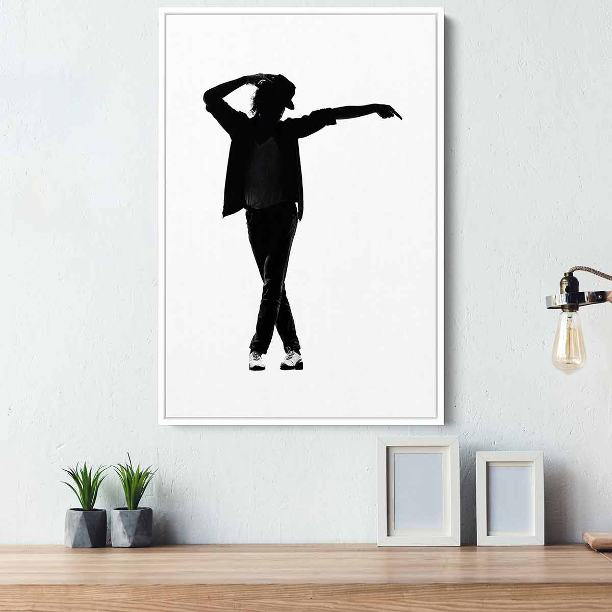 Michael Jackson King of Pop Wall Art Canvas Print - 7615 - Perfect for Home Decor, Music Room, or Gift for MJ Fans