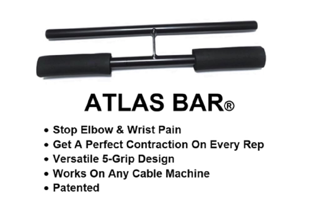 Premium Exercise Cable Attachment - Durable Gym Cable Machine Accessories for Strength Training, Home & Commercial Workouts - Perfect for Pull Downs, Rows & Arm Exercises