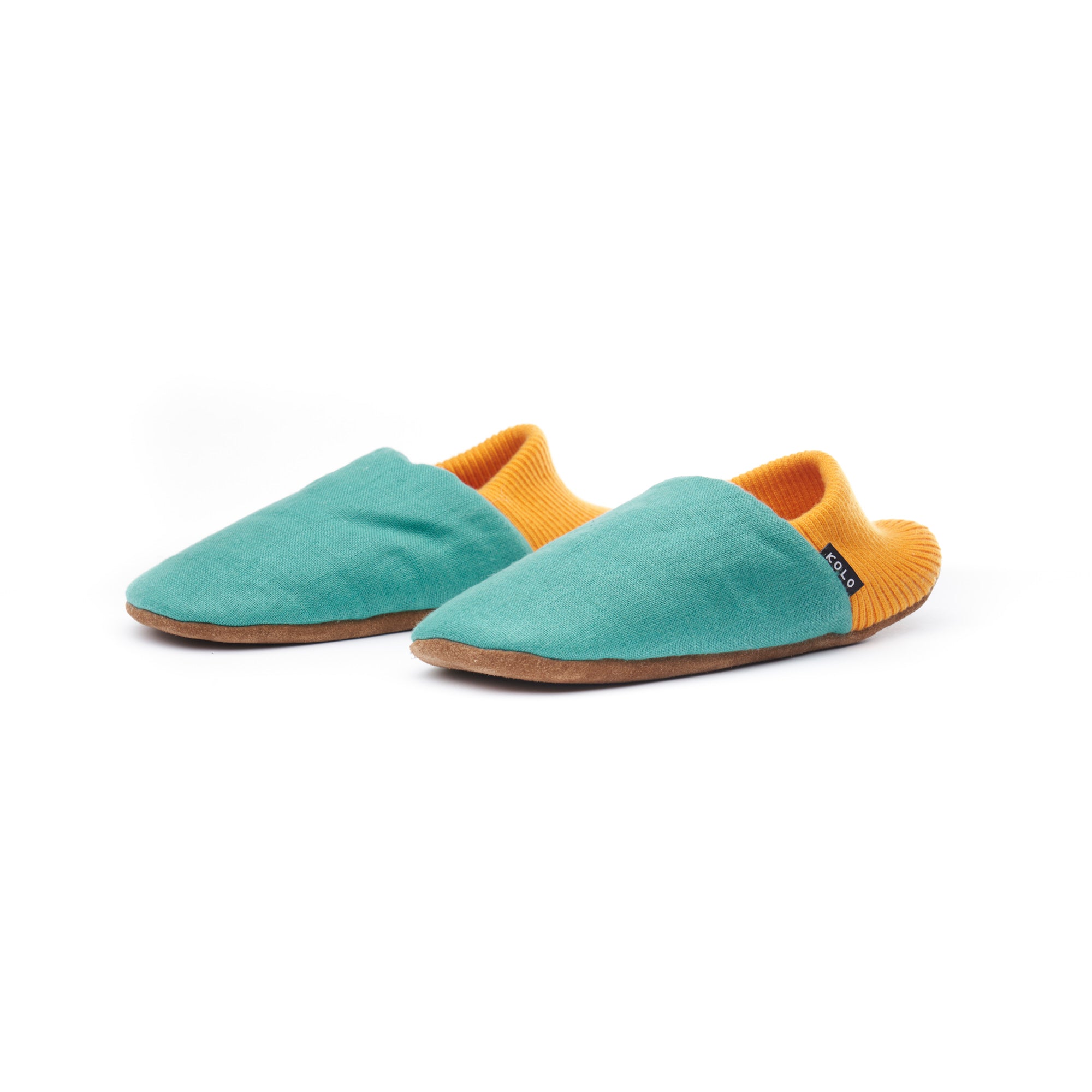 Premium Damson Linen House Shoes - Soft & Breathable Indoor Slippers for Women & Men - Perfect for Home, Spa, and Relaxation