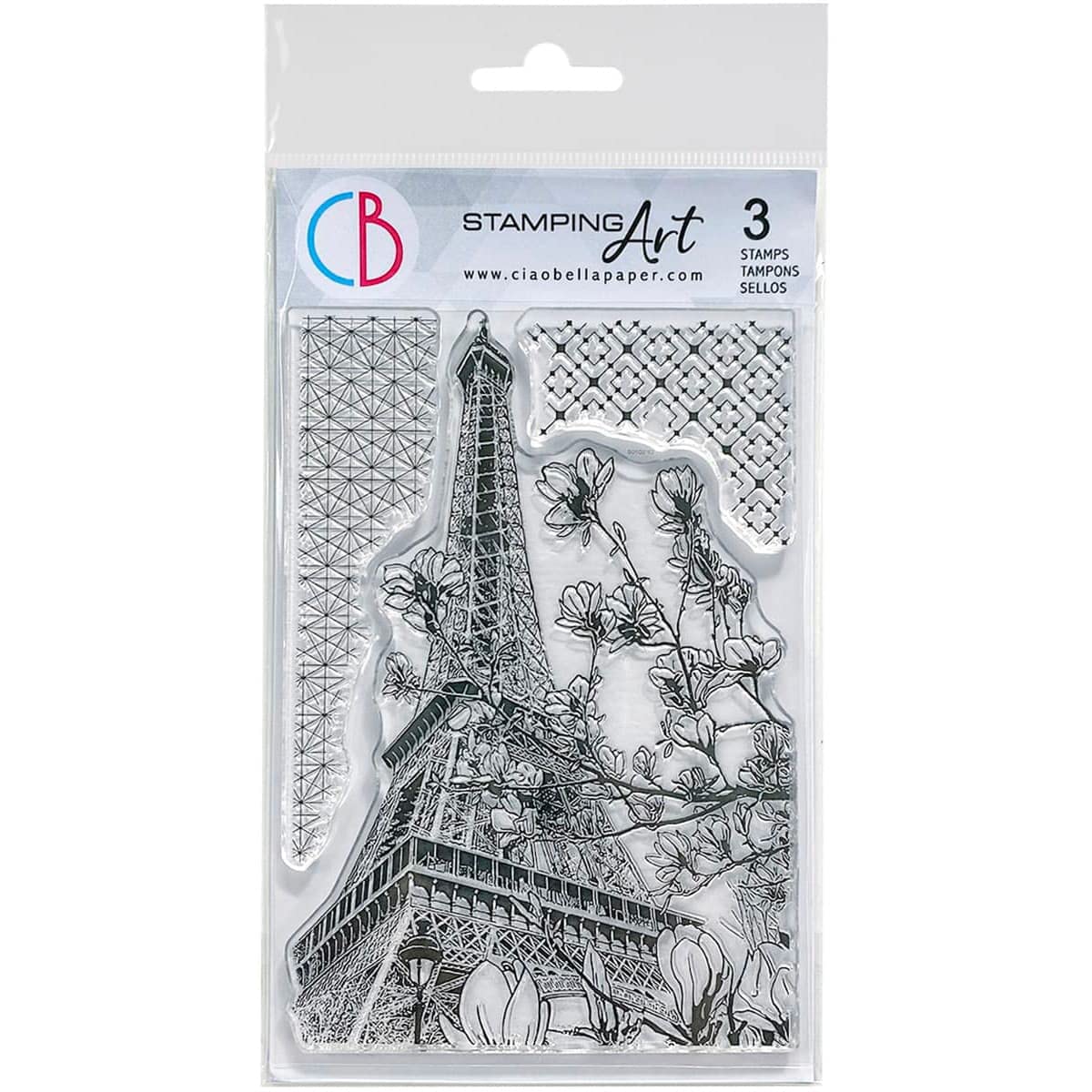 Le Magnolia Clear Stamps - Notre Vie - Ciao Bella Floral Rubber Stamps for Card Making, Scrapbooking & DIY Crafts | Perfect for Wedding Invitations, Journals & Handmade Greeting Cards