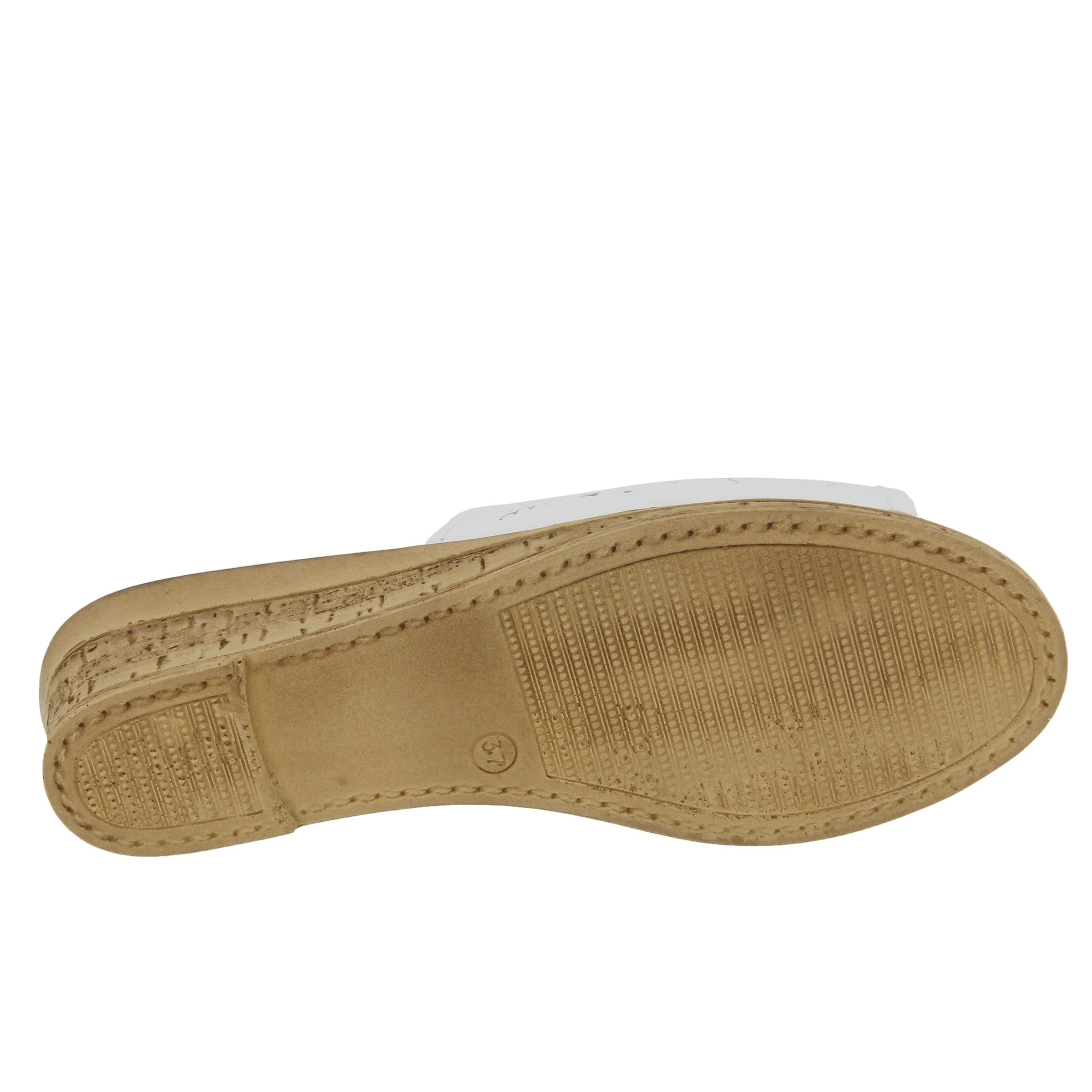 Women's ESTELLA Fashion Wedge Slide Sandals - Comfortable Spring & Summer Casual Shoes for Women | Perfect for Beach, Vacation, and Everyday Wear