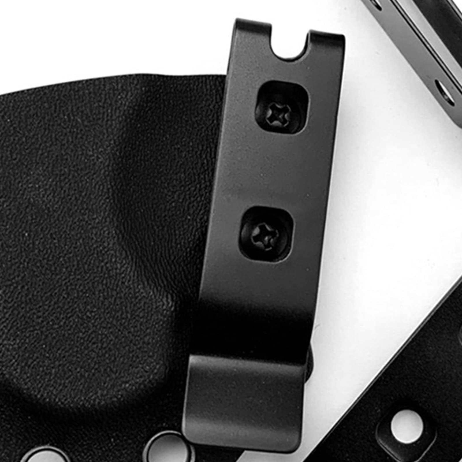 XANHOY Stainless Steel Belt Sheath - Waist Clip for Knives & Tools - Outdoor & Tactical Use