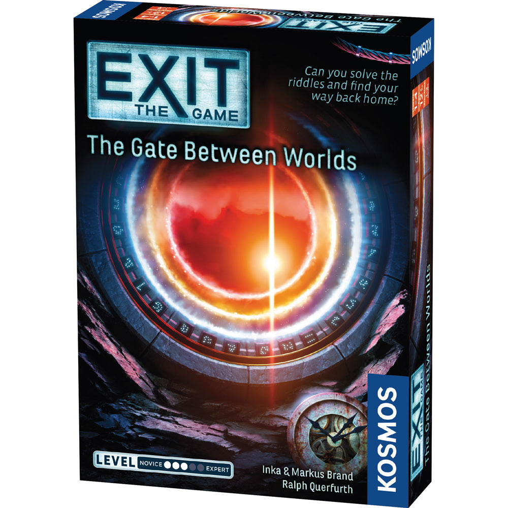 EXIT: The Gate Between Worlds - Escape Room Board Game for Adults & Teens | Perfect for Family Game Night & Party Entertainment