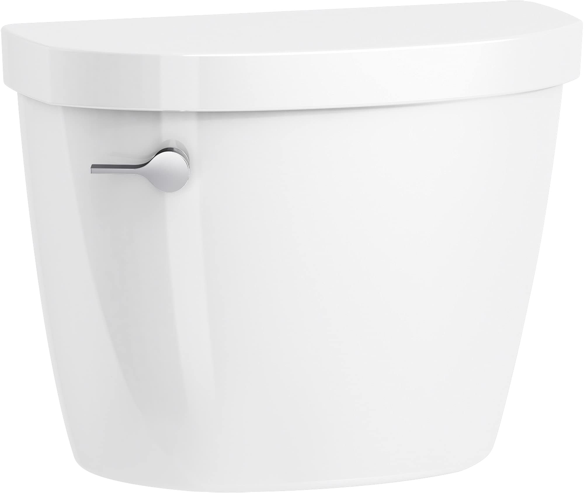 KOHLER Cimarron 1.28 GPF Toilet Tank with ContinuousClean Technology in White (Model K-31618-0) - Perfect for Modern Bathrooms, Water-Saving Homes & Commercial Restrooms
