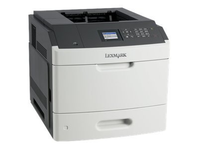 Lexmark MS810N Monochrome Laser Printer - 55ppm High-Speed Printing, 1200x1200 dpi Resolution - Desktop Office Printer with Gigabit Ethernet & USB Connectivity - 650-Sheet Paper Capacity - Ideal for Small Business & Home Office Document Printing
