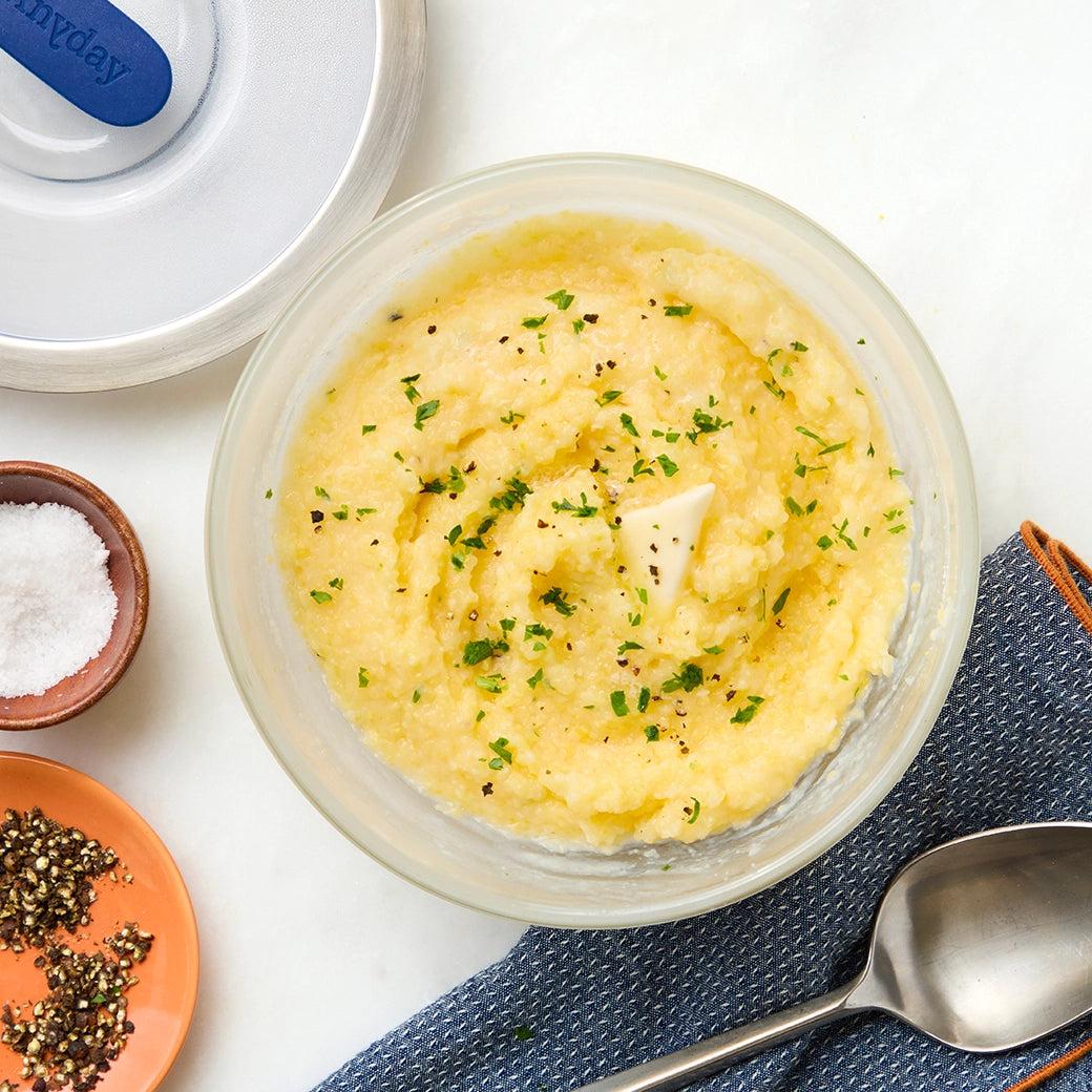 Creamy Polenta - Premium Italian Cornmeal for Delicious Meals | Perfect for Risotto, Pasta & Comfort Food Recipes