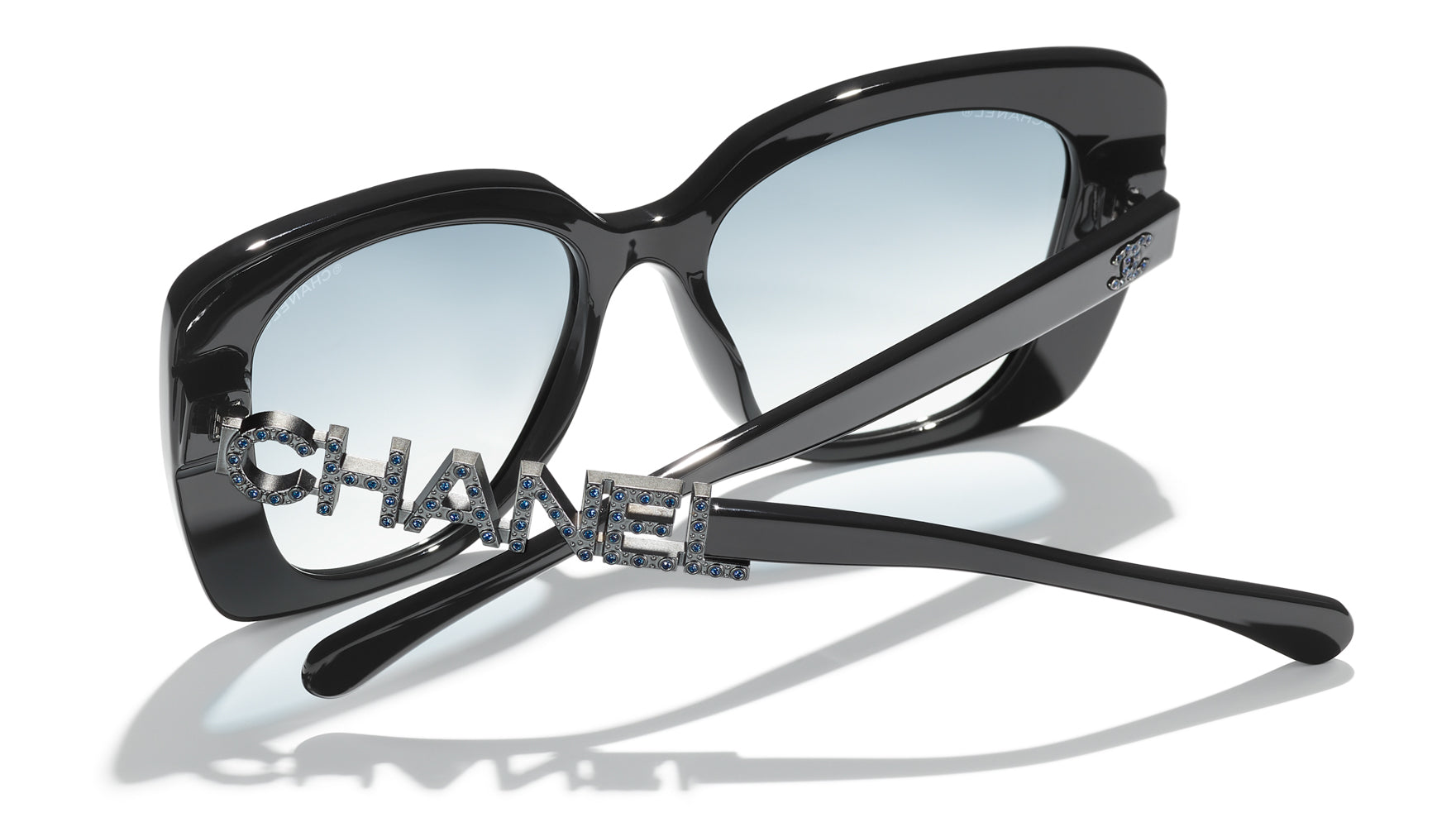 Chanel 5422B Black Aviator Sunglasses - Polarized UV Protection - Luxury Fashion Sunglasses for Women & Men - Perfect for Driving, Travel & Outdoor Activities