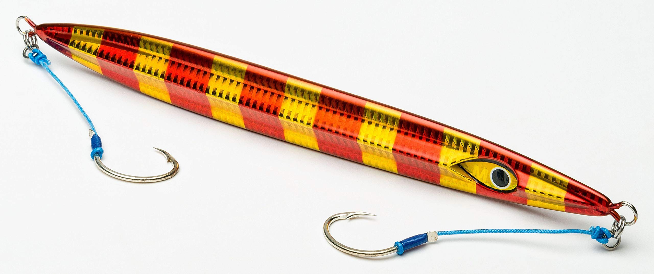 Mustad Rip Roller Slow Fall Jig Ironman 400g/15Oz - Premium Saltwater Fishing Lure for Deep Sea & Offshore Angling