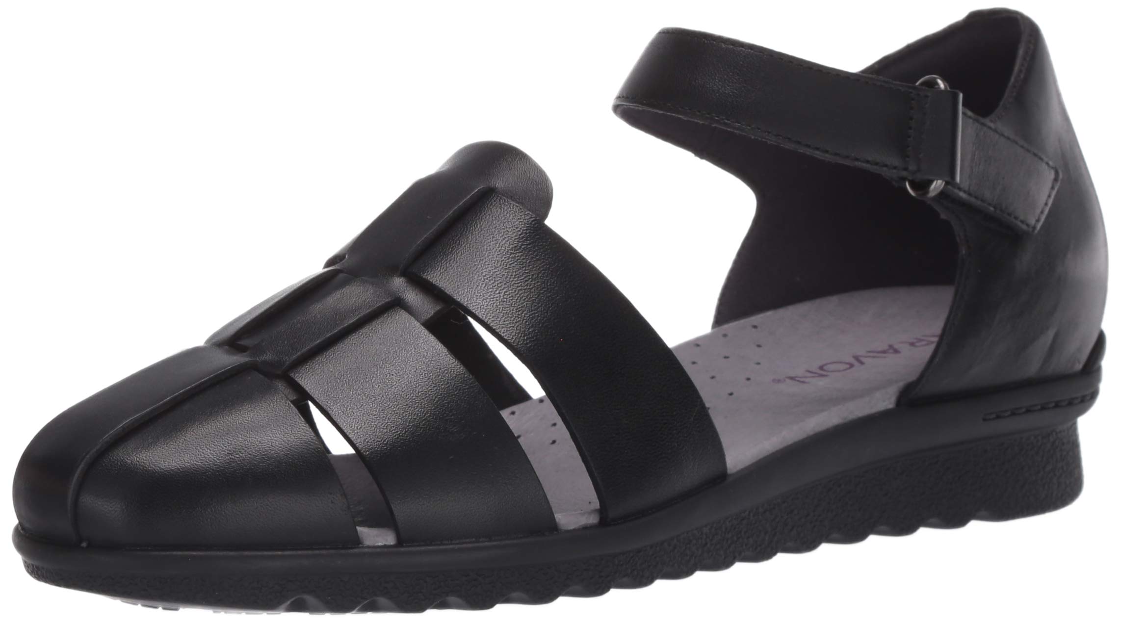 Aravon Women's Josie Two Piece Ballet Flat - Comfortable Slip-On Shoes for Work, Travel & Casual Wear