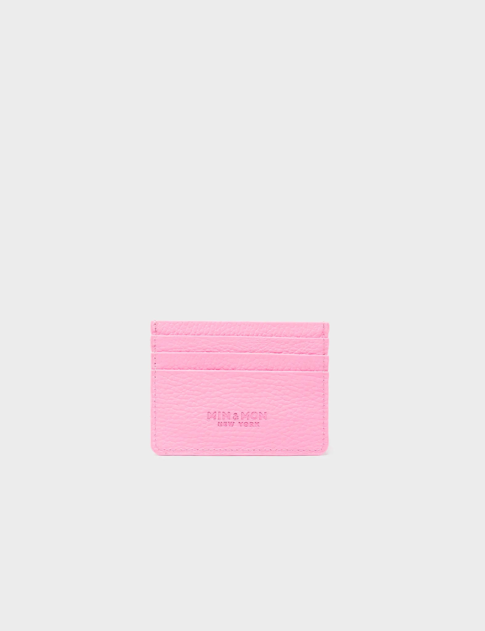 Filium Soft Neon Pink Leather Cardholder with All Over Eyes Embroidery - Slim Wallet for Women, RFID Blocking Credit Card Holder - Perfect for Parties, Clubbing & Everyday Use