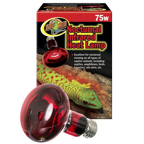 Best Nocturnal Infrared Lighting System with Clamp Lamp & Bulb for Reptiles, Amphibians & Pets - Nighttime Heating & Observation Solution