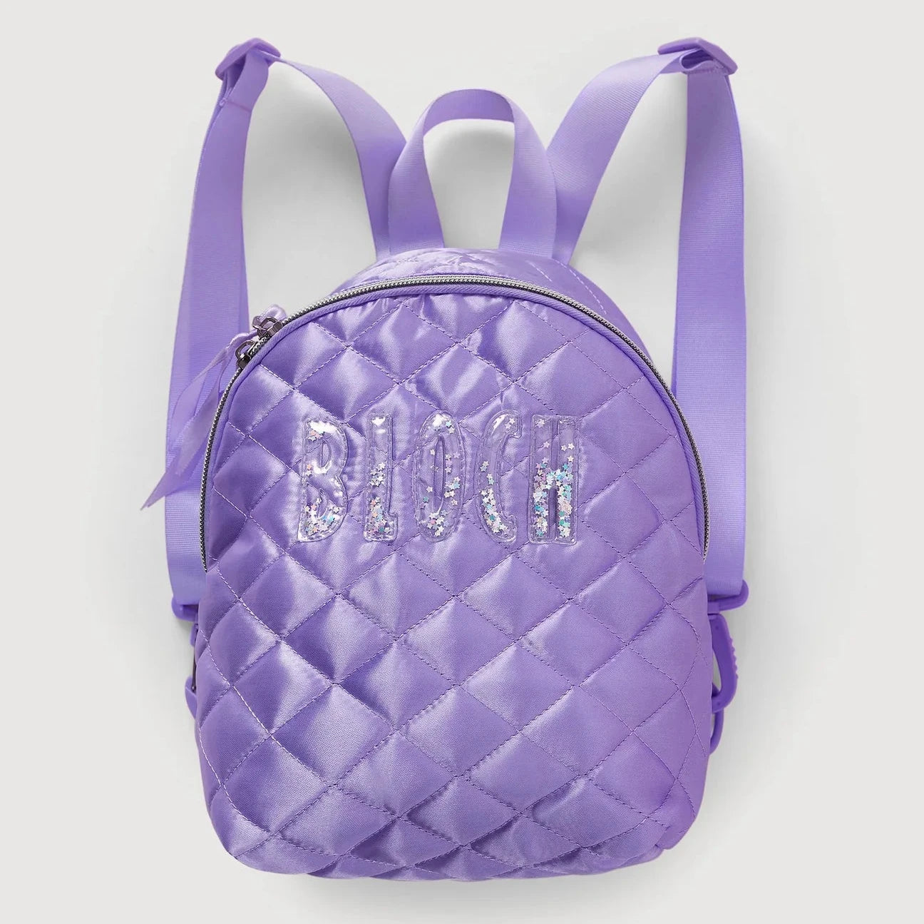Bloch Lilac Primary Satin Backpack - Lightweight Dance Bag for Ballet, Jazz & Tap - Perfect for Dance Classes, Recitals & Competitions