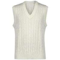 Gray Nicolls Sleeveless Plain Cricket Sweater - Breathable & Lightweight for Cricket Players - Perfect for Matches & Training Sessions
