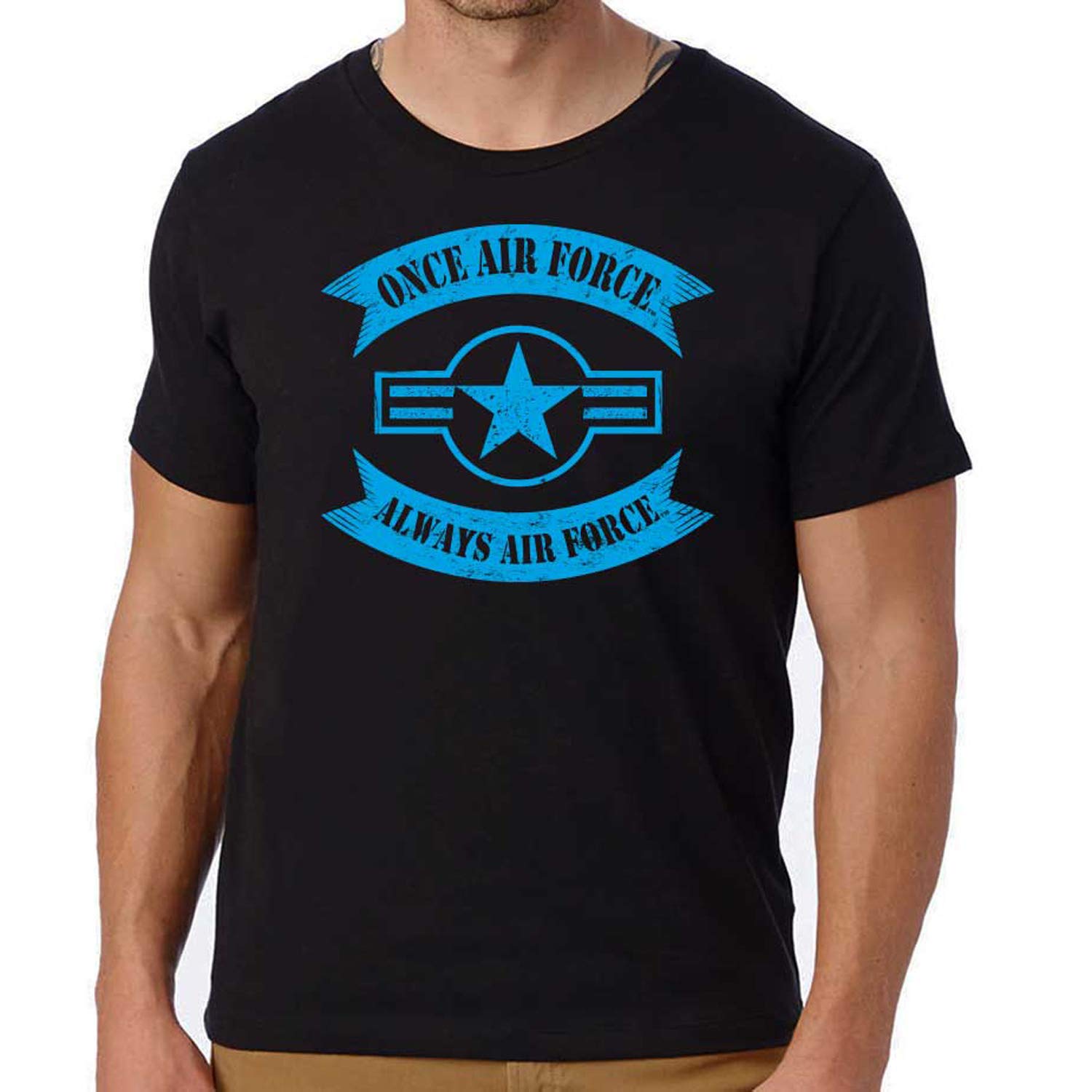 US Air Force Roundel T-Shirt - Officially Licensed Military Apparel | Perfect for Veterans Day, Air Force Pride & Patriotic Events