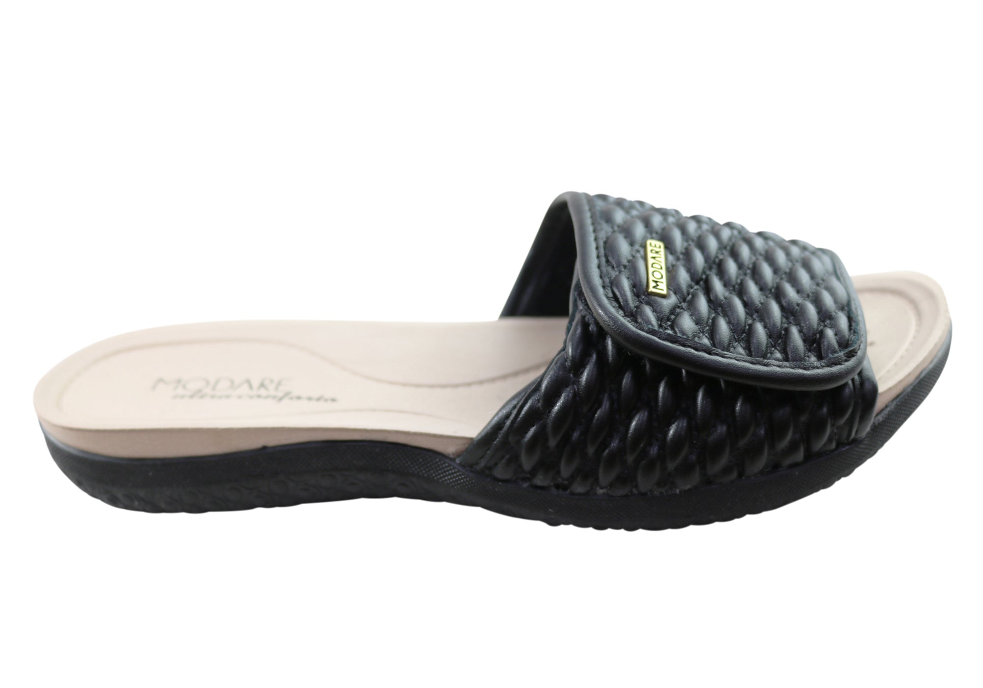 Modare Ultra Comfort Jacinda Women's Adjustable Slide Sandals - Lightweight & Cushioned for Walking, Beach, Pool & Home Use