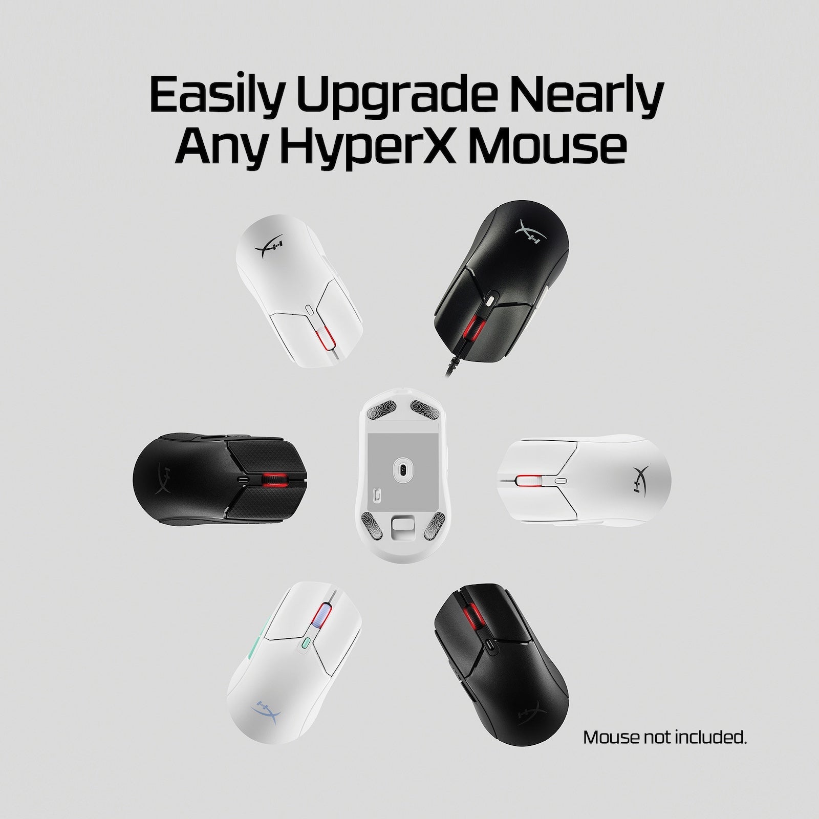 HyperX Glass Mouse Skates - Ultra Smooth Gliding for Gaming Mice - Perfect for FPS, MOBA, and Esports Gaming