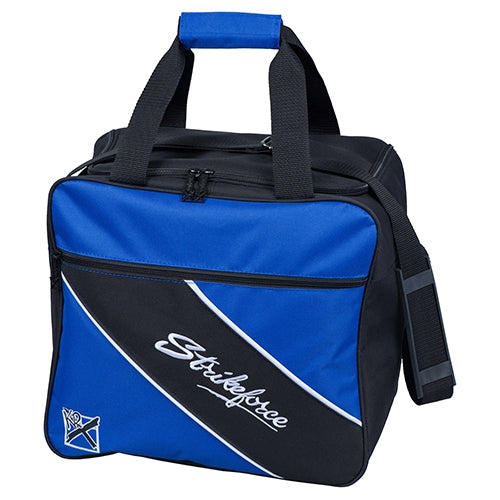 KR Strikeforce Fast Single Tote Royal 1 Bowling Ball Bag - Lightweight & Durable Bowling Accessory for League Play & Practice Sessions