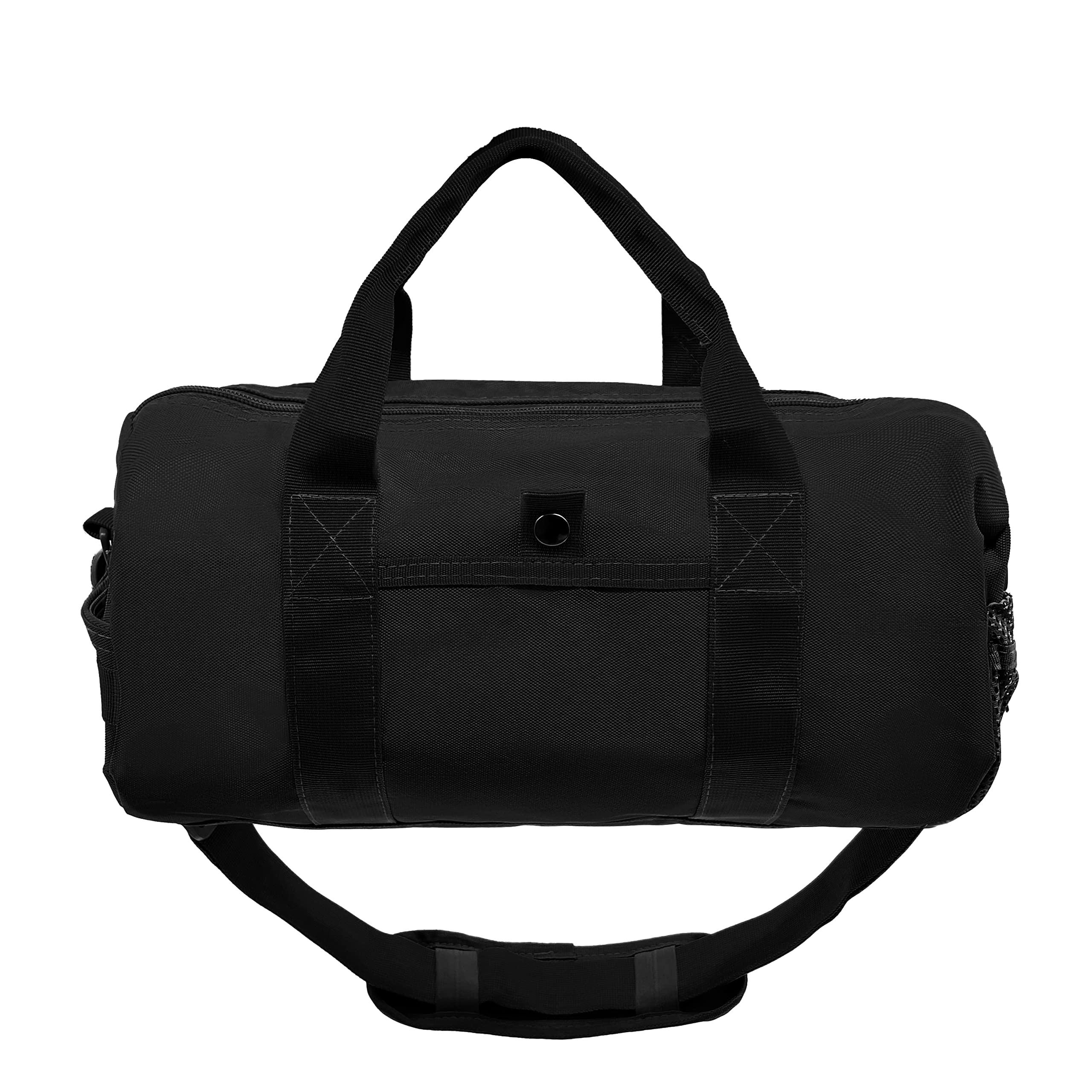 **Jaegvida Tactical Gym Bag - Durable Fitness & Travel Duffel Bag for Workout, Hunting & Outdoor Adventures (Black) - Perfect for Gym, Camping & Sports**