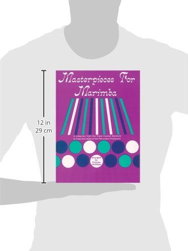 Masterpieces for Marimba: Premium Percussion Music Collection | Classical & Contemporary Keyboard Literature | Perfect for Performances, Practice & Music Education