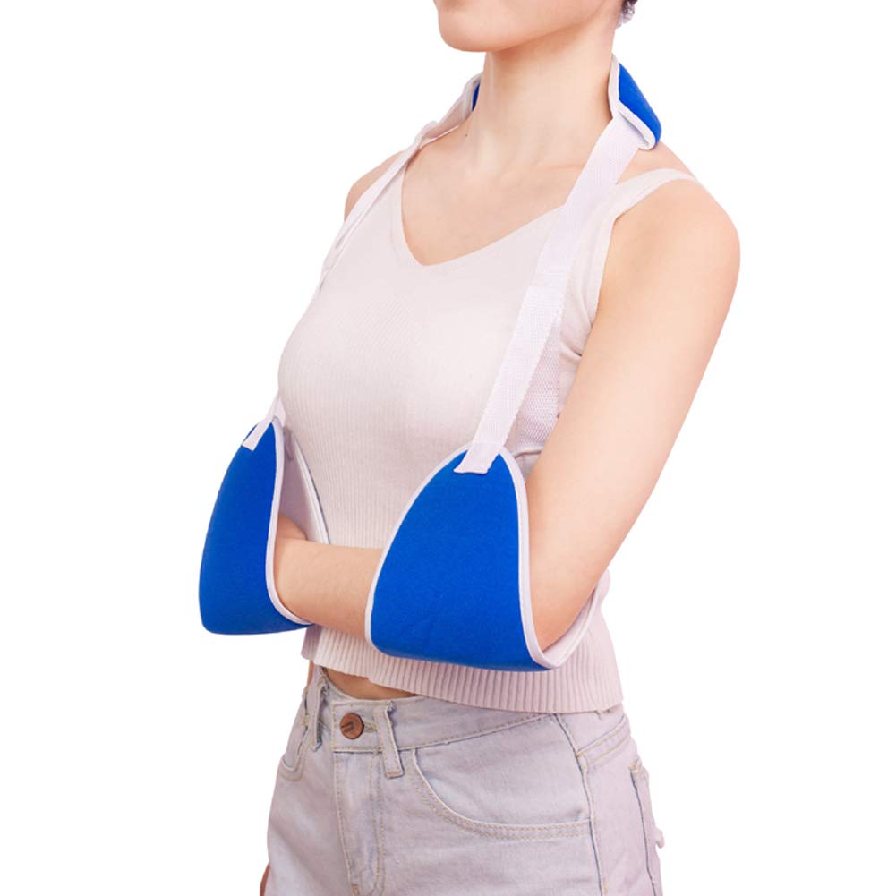 ALisasin Unisex Cool Mesh Arm Sling - Shoulder Rotator Cuff Support Brace for Wrist, Elbow & Forearm - Lightweight & Breathable for Injury Recovery & Post-Surgery Support - Ideal for Sports Injuries, Arthritis & Daily Comfort
