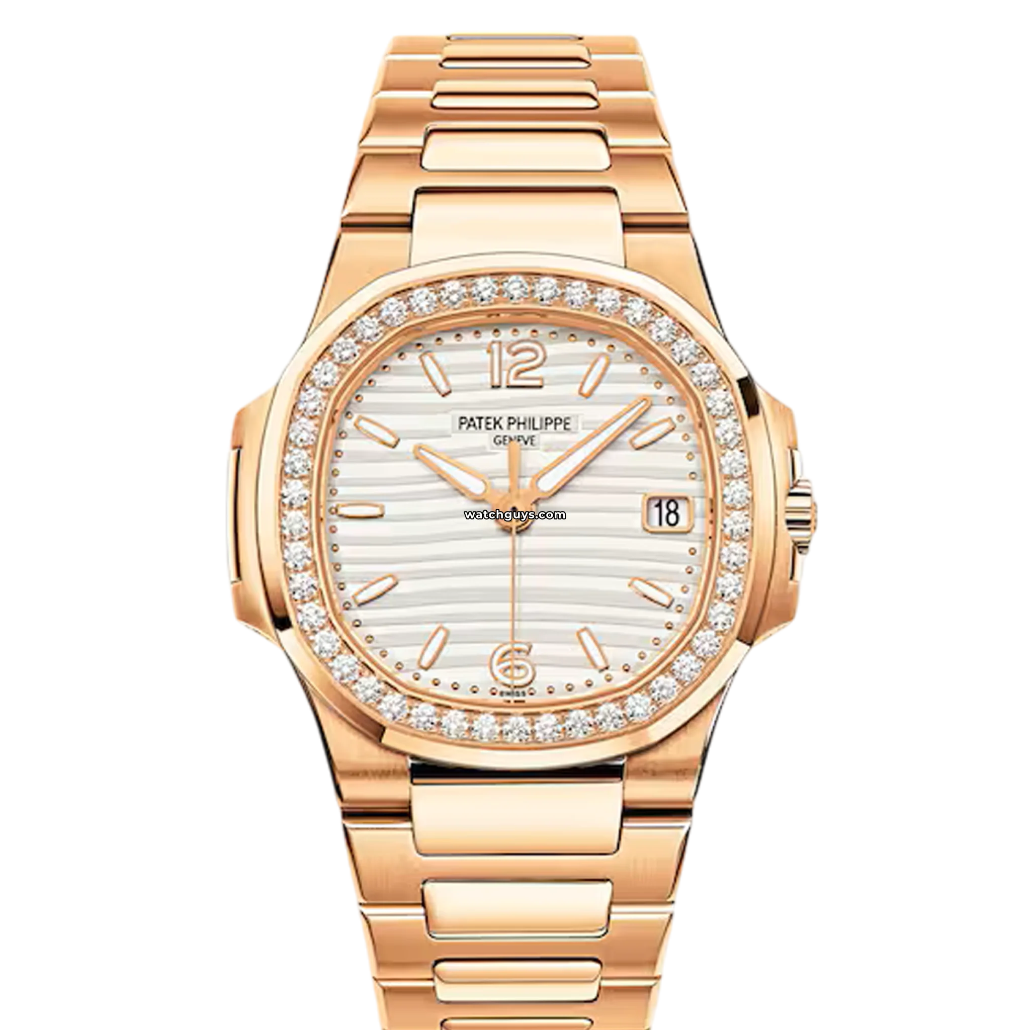 Luxury Patek Philippe Nautilus 7010/1R 011 Rose Gold Women's Watch - Perfect for Gifts, Special Occasions & High-End Fashion Accessories
