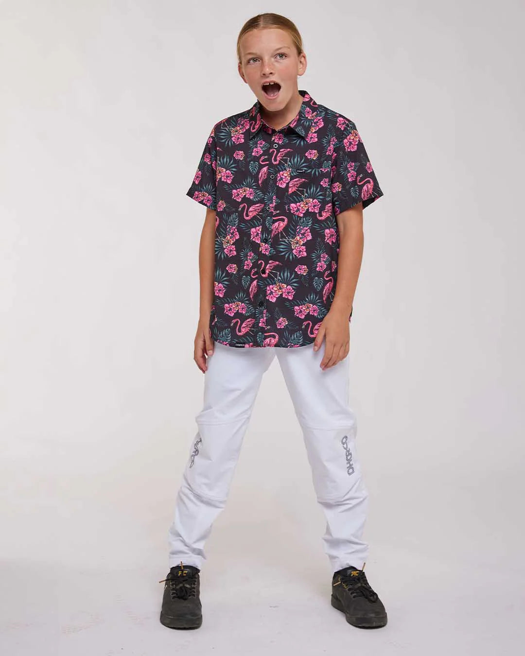 Dharco Youth Tech Party Shirt - Trendy Graphic Tee for Boys & Girls - Cool Casual Wear for Gaming, Birthday Parties & Social Events