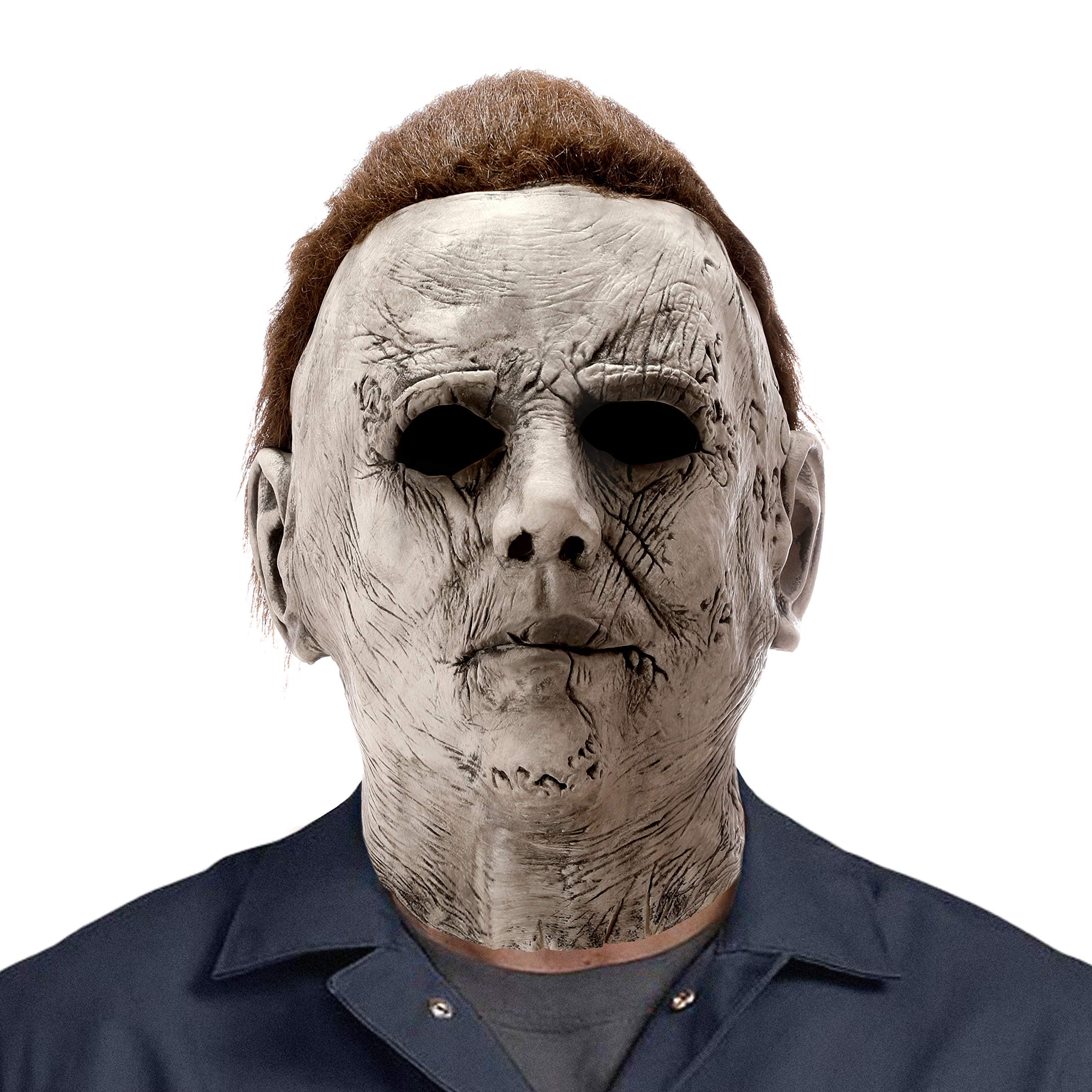 Beita Michael Myers Halloween Mask - Scary Horror Costume Mask for Adults - Perfect for Halloween Parties, Cosplay & Horror Movie Nights