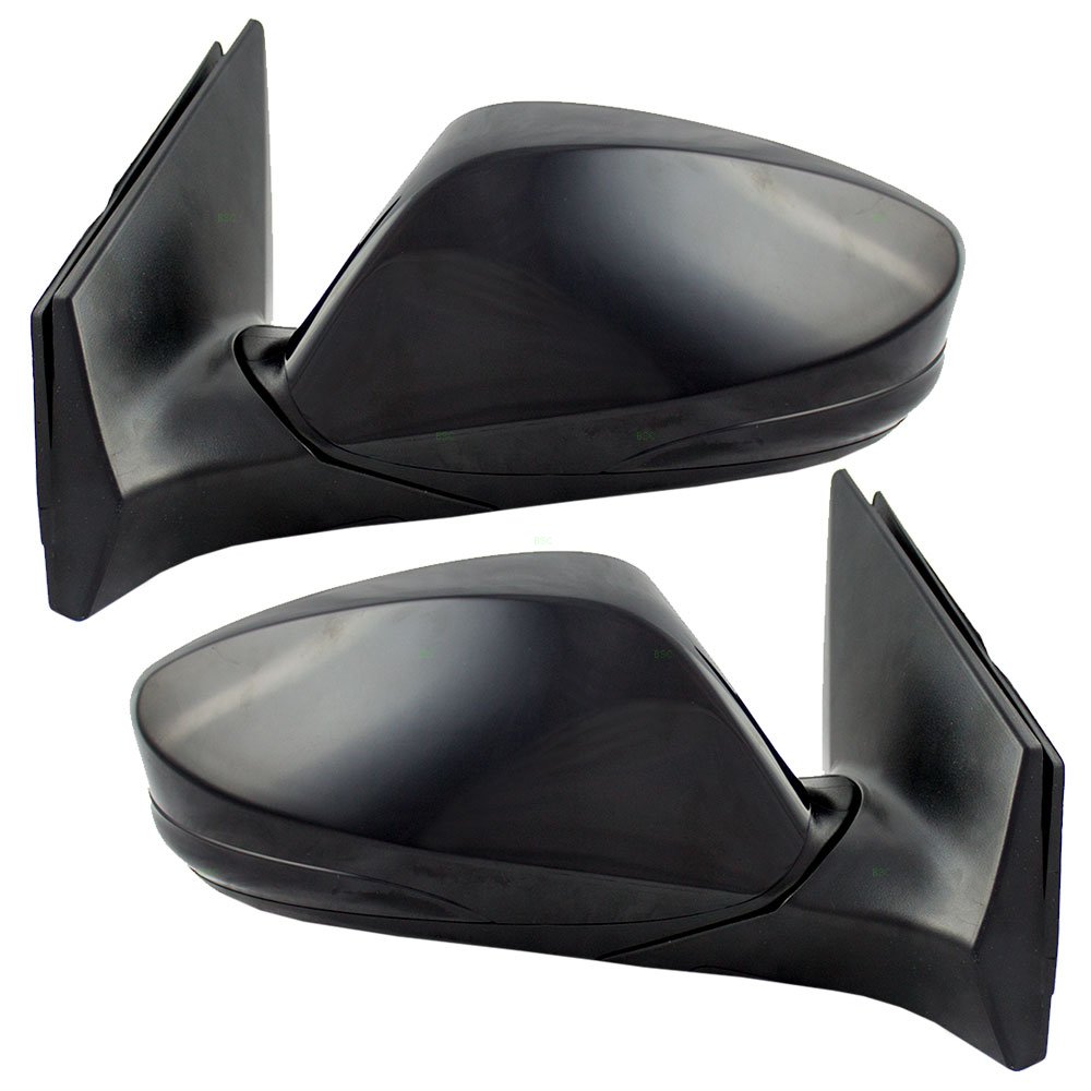Brock OEM Replacement Power Side View Mirrors for 2011-2013 Hyundai Elantra Sedan - Driver & Passenger Side Mirrors (Replaces 87610-3Y100, 87620-3Y100, HY1320179, HY1321179) - Perfect for Parking Assistance & Blind Spot Visibility