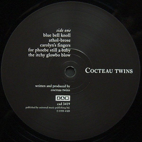 Cocteau Twins - Blue Bell Knoll Vinyl LP Album (Reissue, Remastered, 180g) Mint Condition | Perfect for Record Collectors & Audiophiles