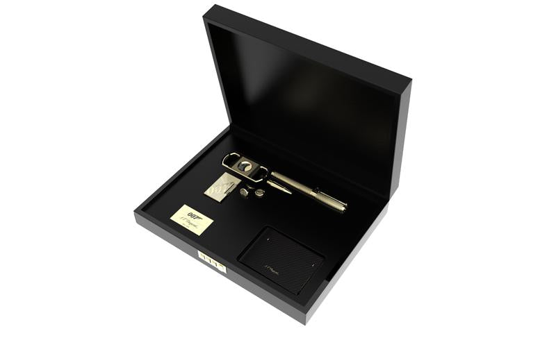 S.T. Dupont James Bond Limited Edition 6-Piece Collector Set - Premium Luxury Gift for Men, Bond Fans & Collectors - Perfect for Special Occasions & Display