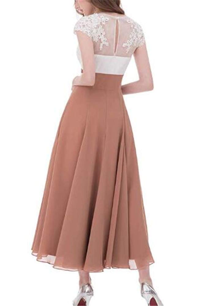 Elegant V-Neck Lace Chiffon Bridesmaid Dress - Mother of The Bride Formal Gown in Emerald Green | Perfect for Weddings, Receptions & Special Occasions