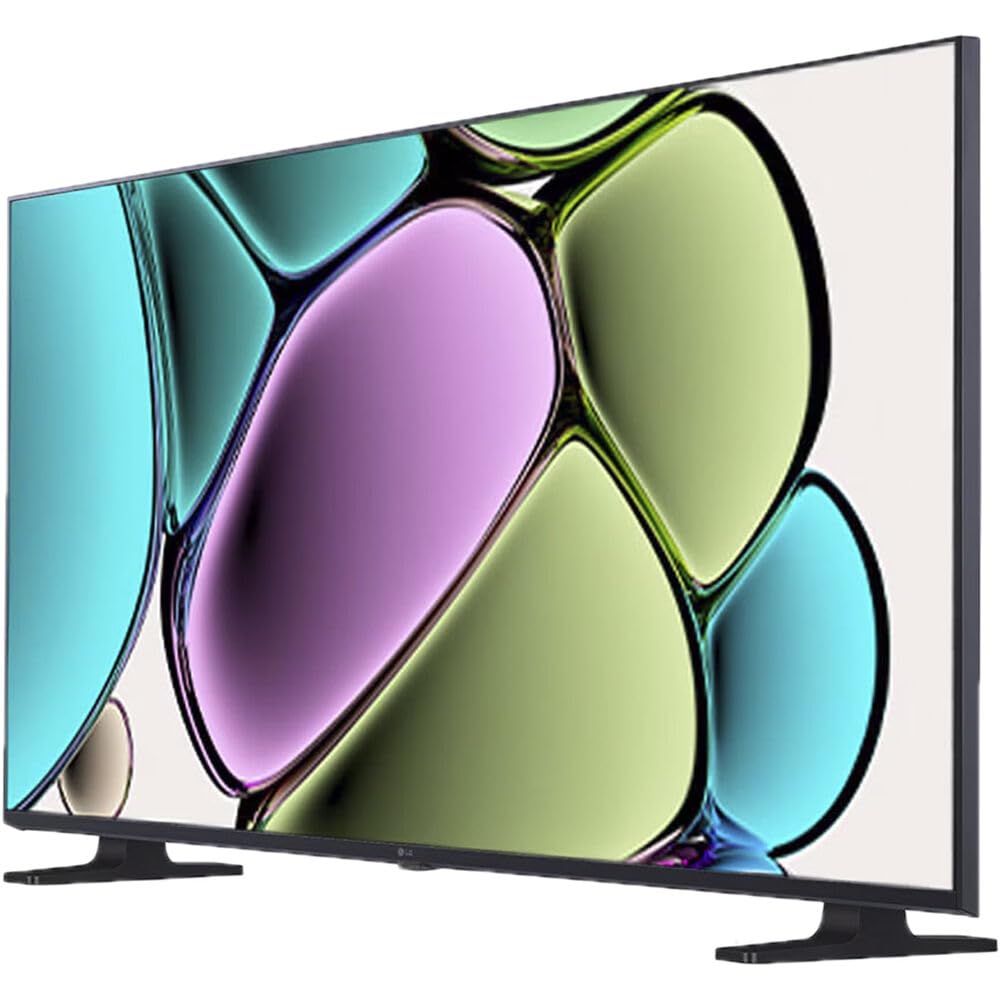 LG 32LR655BPUA 32-inch Class LR65 Series LED HD Smart TV with WebOS | Includes Deco Wall Mount for 19-45 inch TVs, Tech Smart USA Streaming Service (2020 Movies) & 6-Outlet Surge Protector | Perfect for Home Theater, Living Room Entertainment & Office Streaming