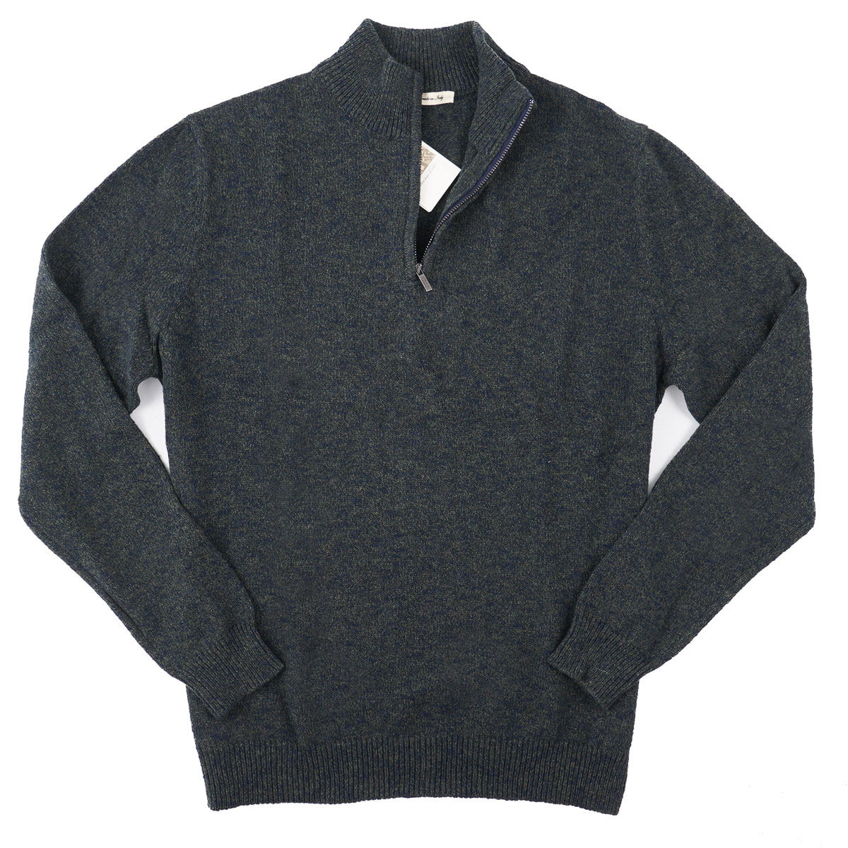 Maurizio Baldassari Men's Half Zip Sweater - Premium Knit Pullover for Casual Wear & Outdoor Activities