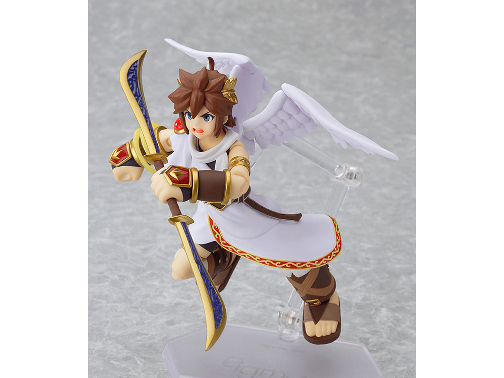 Figma #175 Pit (Reissue) Action Figure - Kid Icarus: Uprising Video Game Collectible for Display & Gaming Enthusiasts