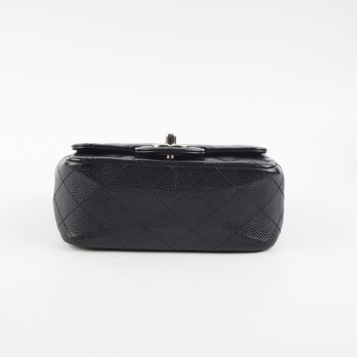 Chanel Caviar Leather Mini Square Crossbody Bag - Black Luxury Handbag for Women | Perfect for Evening Parties, Date Nights & Special Occasions