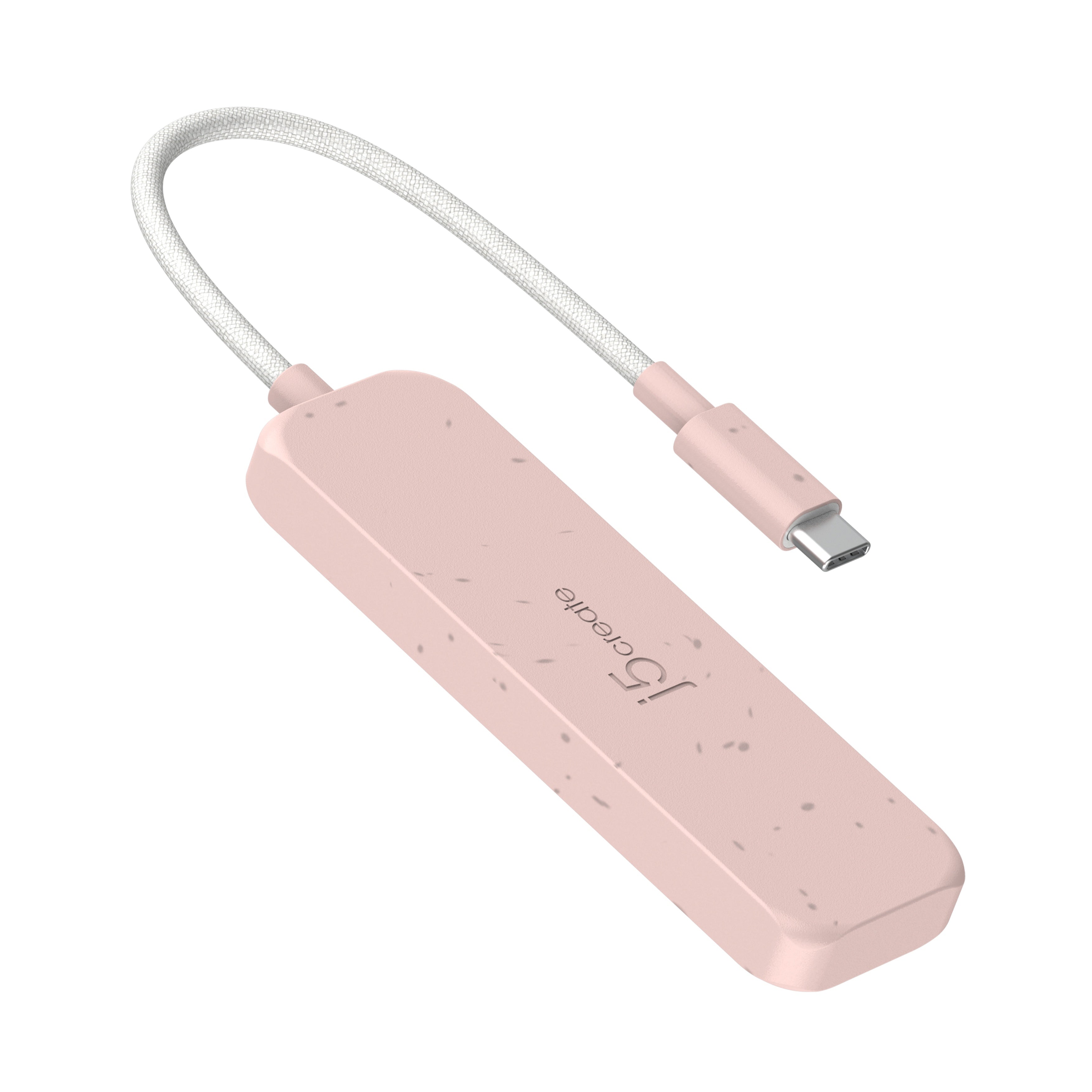 Eco-Friendly USB C to 4 Port USB 3.1 Gen 2 Hub - High Speed Data Transfer for Laptop, MacBook, PC - Perfect for Home Office, Gaming & Travel Accessories