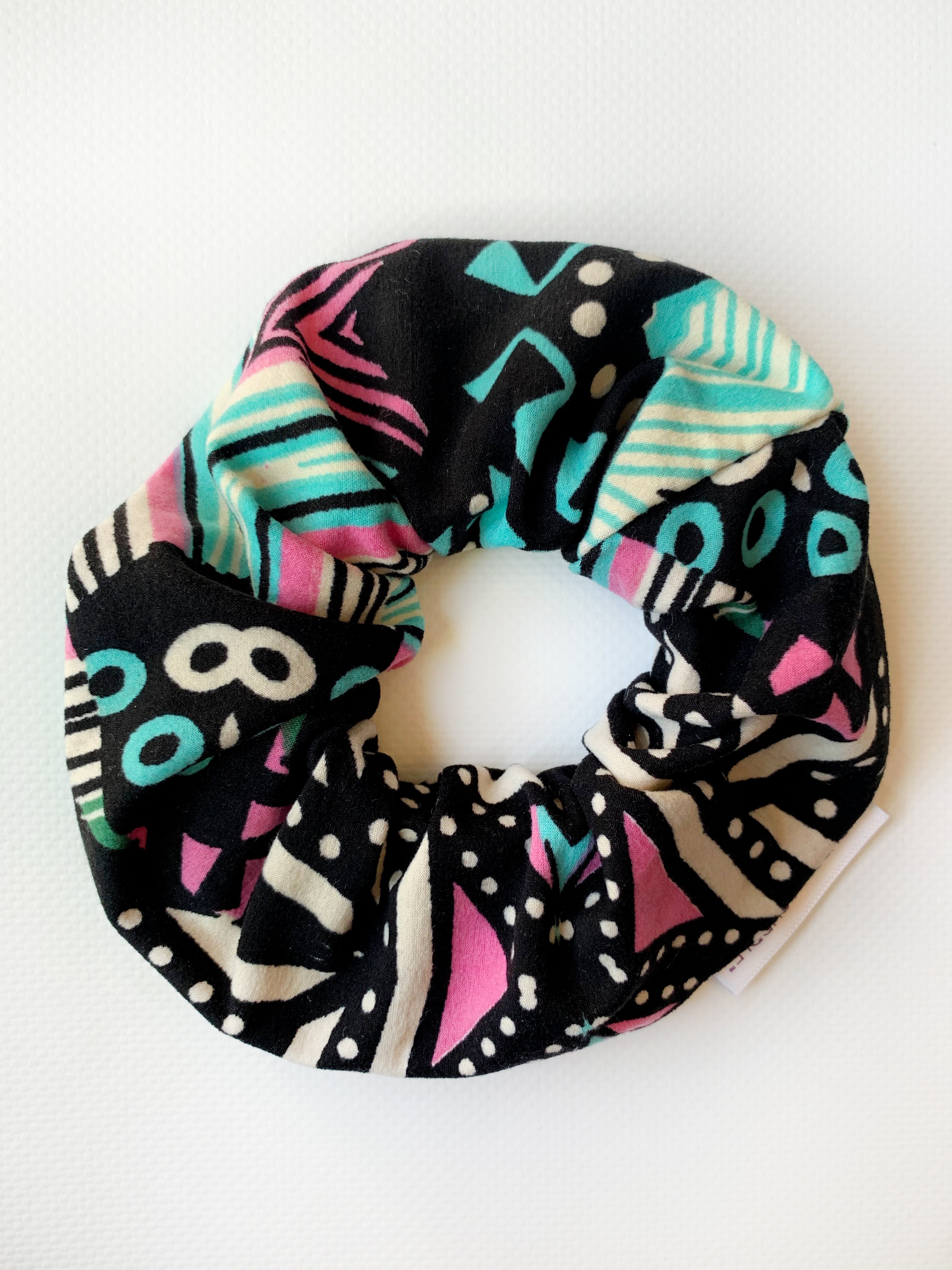 Frigid Frenzy Hair Scrunchie - Stylish Elastic Hair Tie for Women & Girls - Perfect for Workouts, Yoga, and Everyday Use